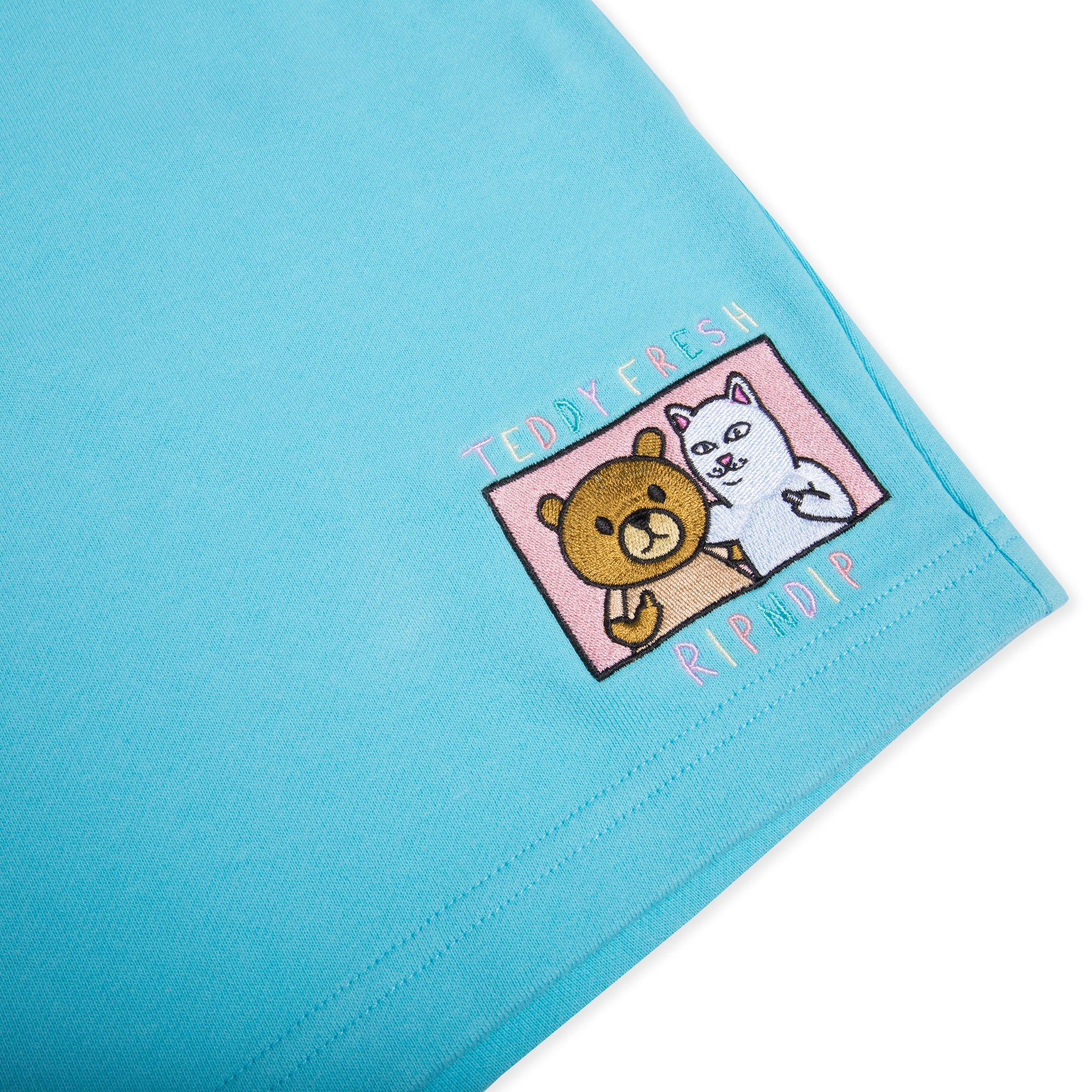 RIPNDIP Teddy Fresh BFF Sweat Shorts (Multi)
