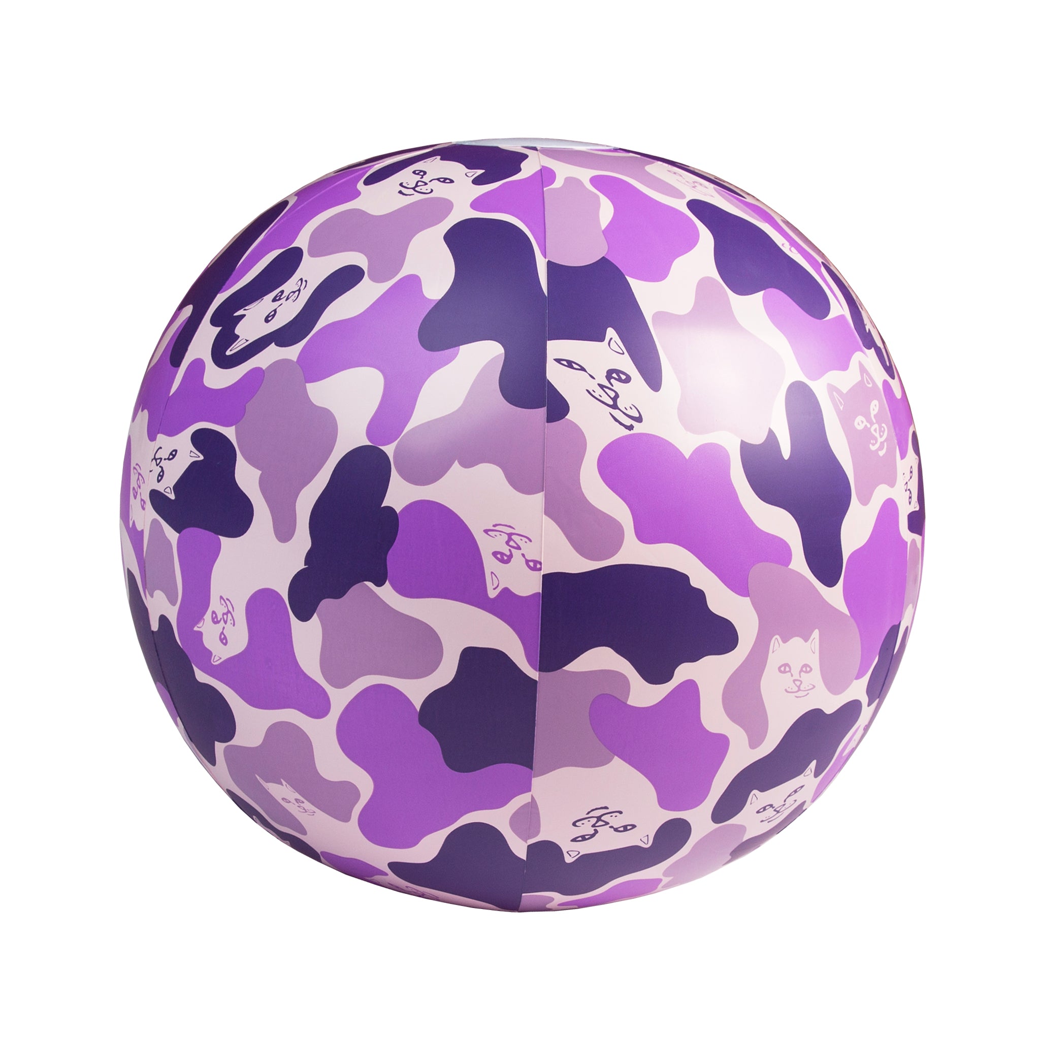 RipNDip Camo Beach Ball (Purple)