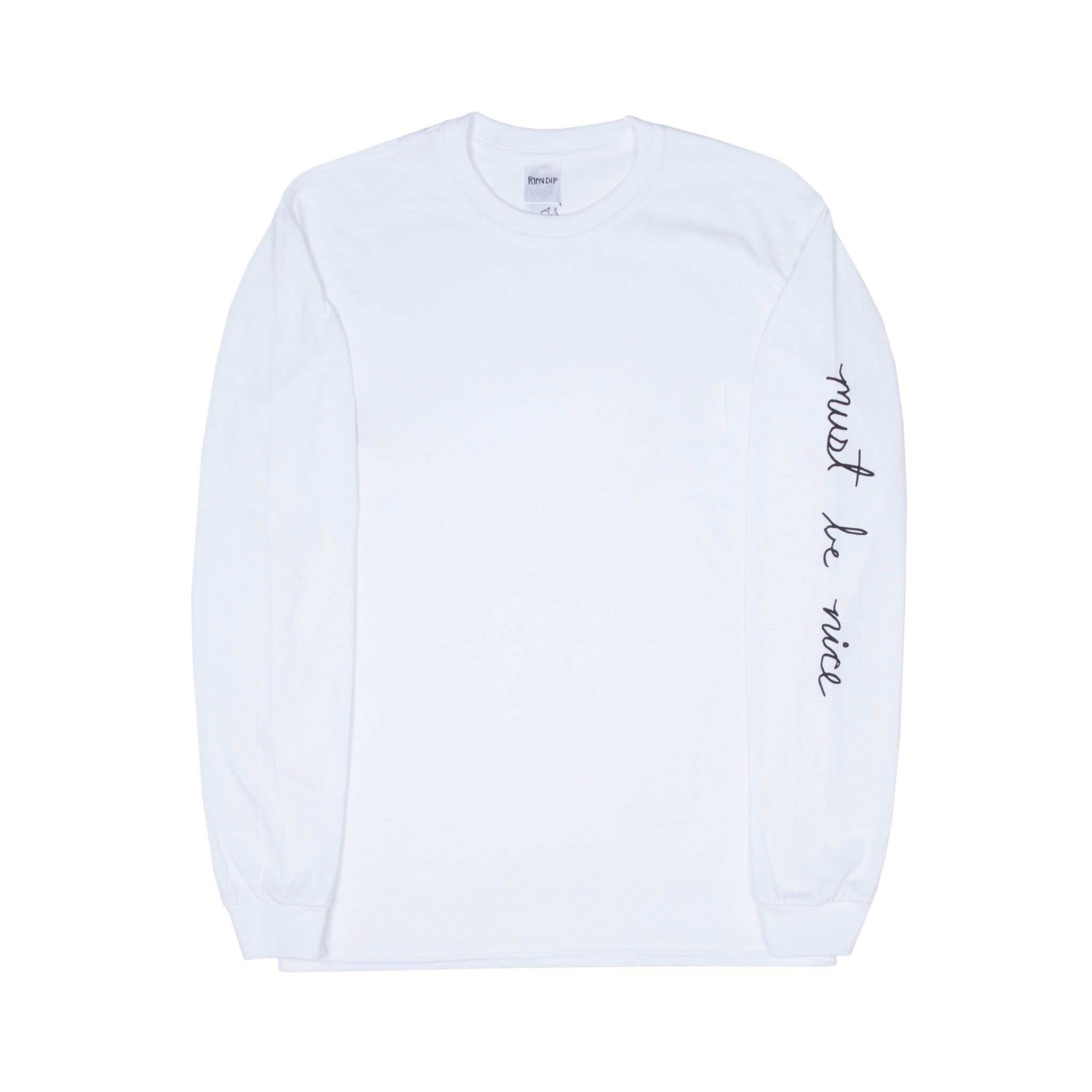 RIPNDIP Romantic Nerm Long Sleeve (White)