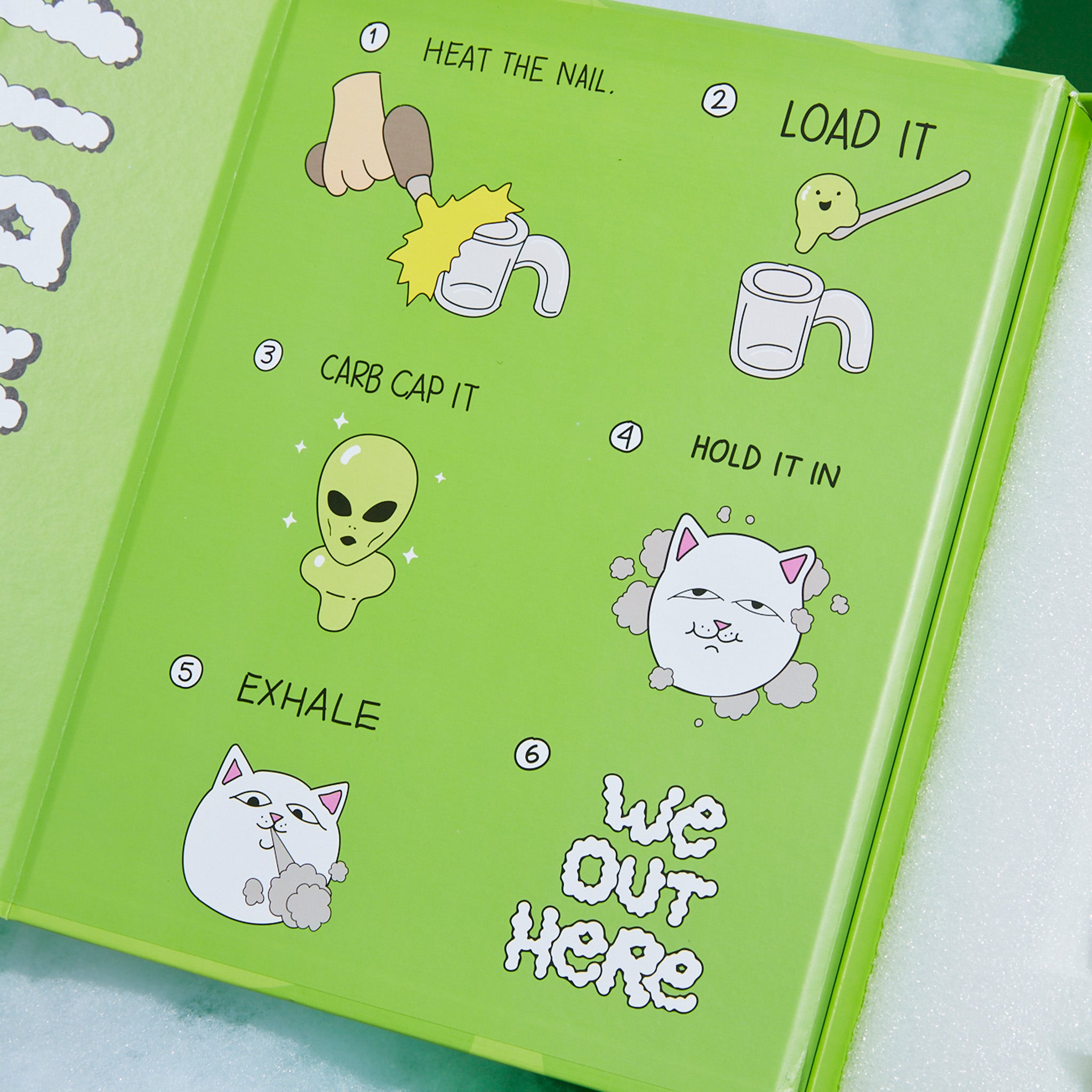 RIPNDIP We Out Here Mini Rig (Green)