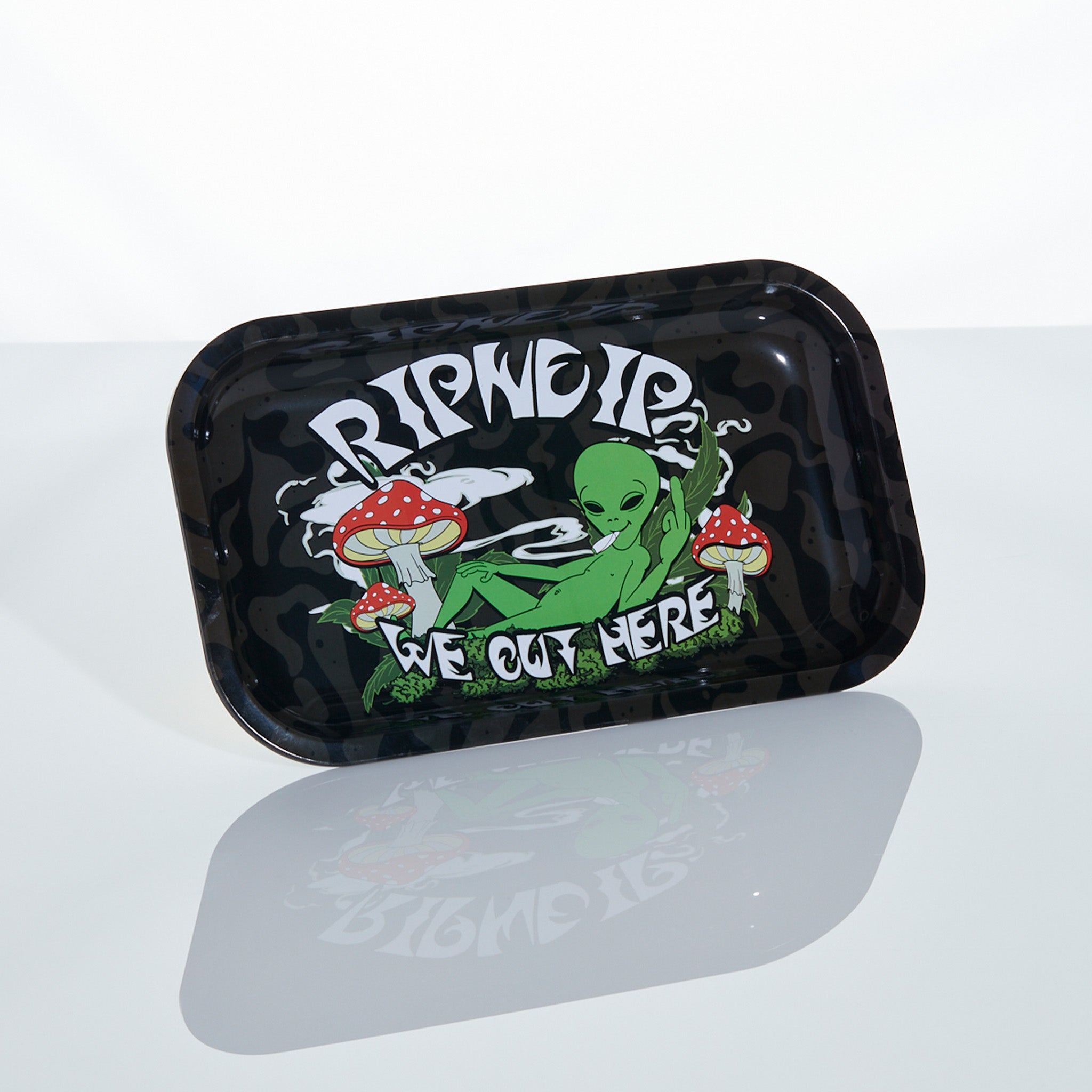 We Out Here Rolling Tray (Black)
