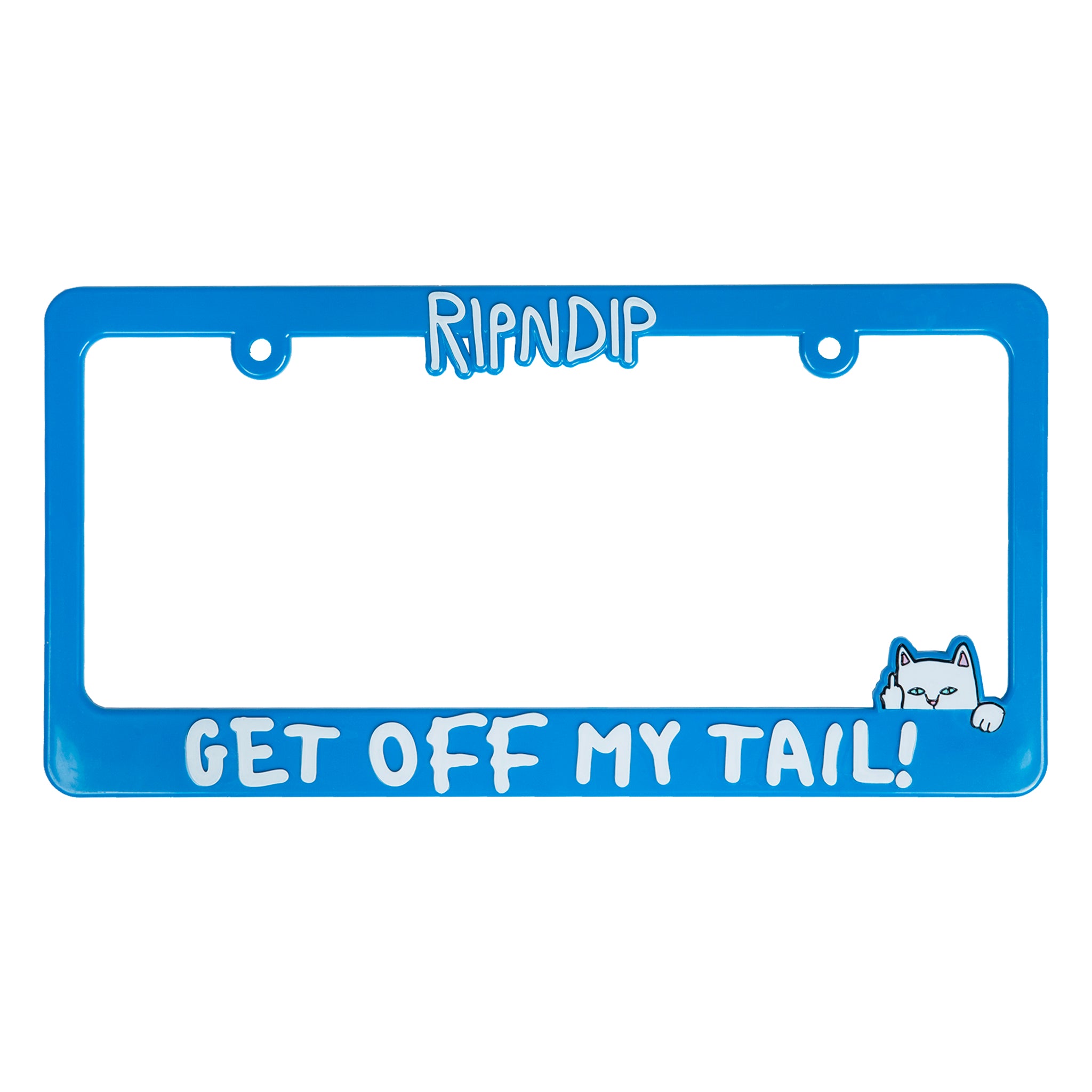 RipNDip Tailgater License Plate Frame (Blue)