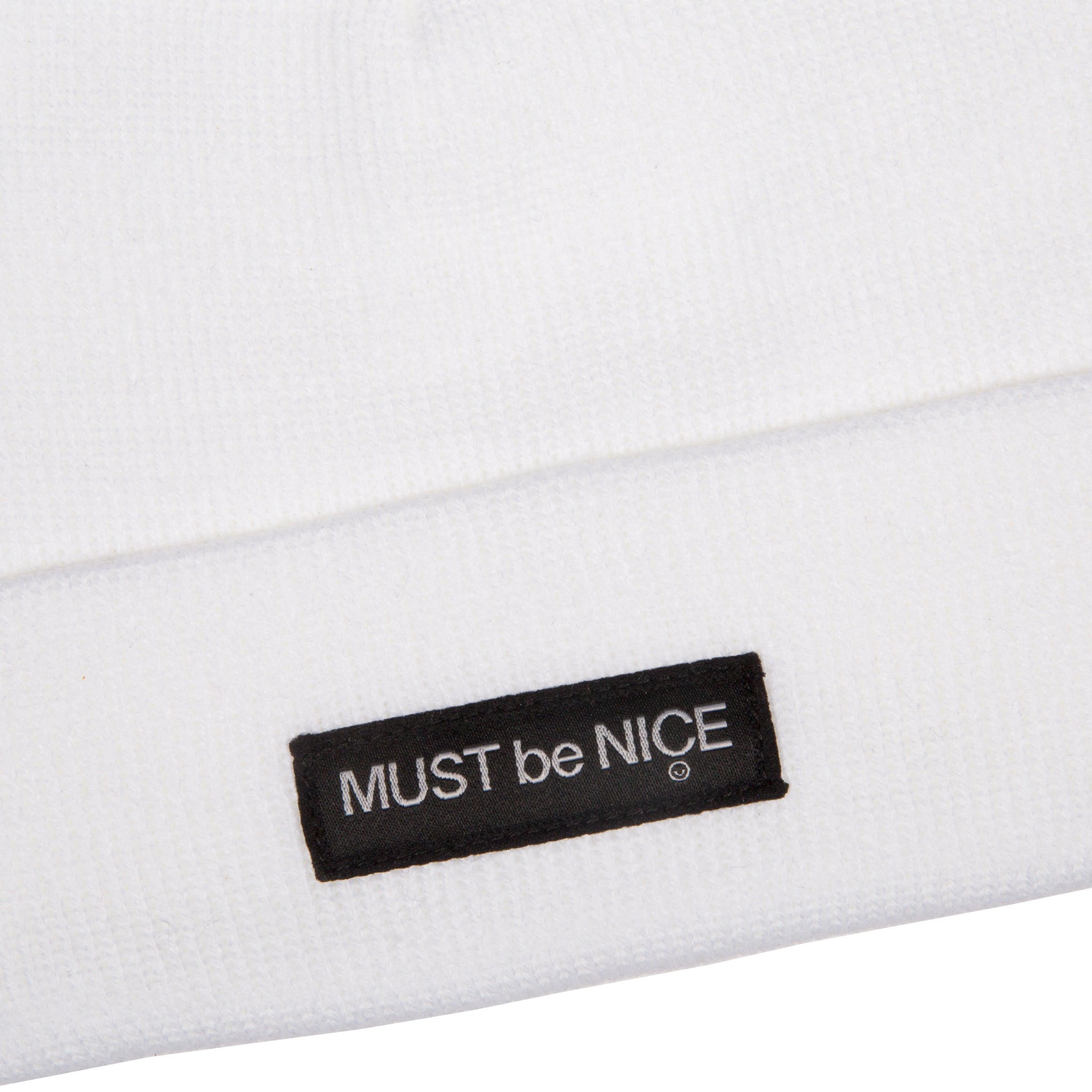 RipNDip MBN Skully Beanie (White)