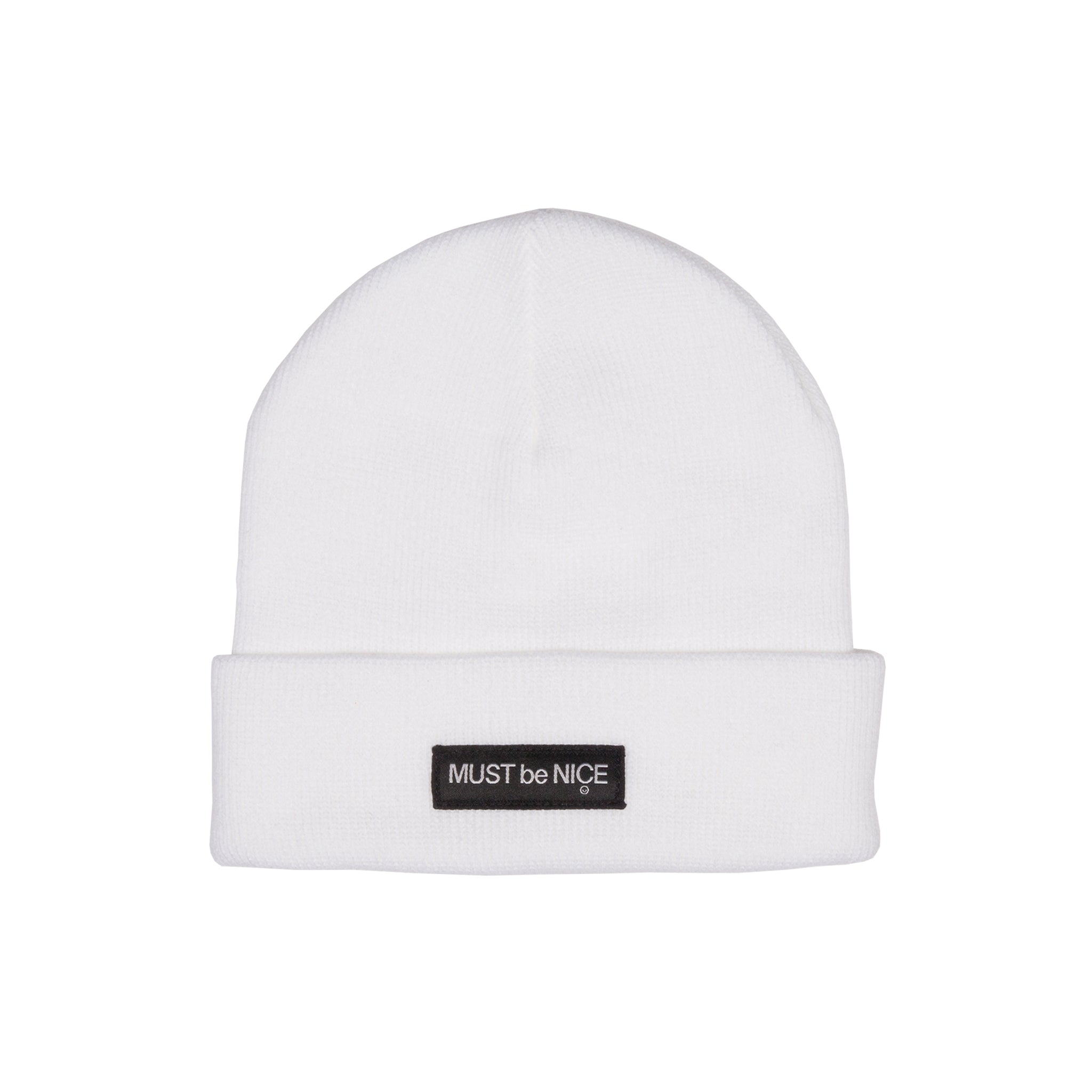 RipNDip MBN Skully Beanie (White)