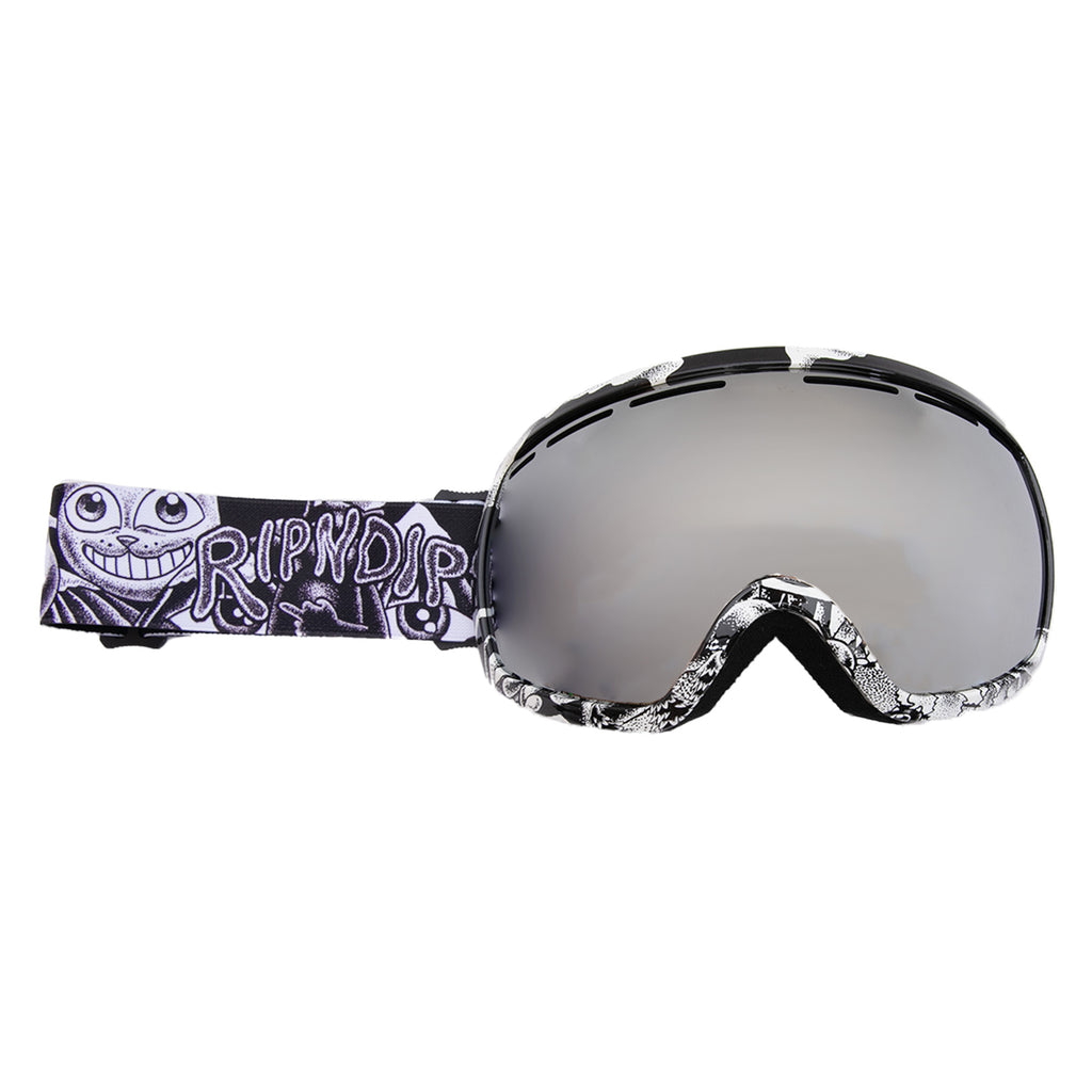 RIPNDIP スノーゴーグル Dark Twisted Fantasy Snow Goggles (Black/White) – RIPNDIP