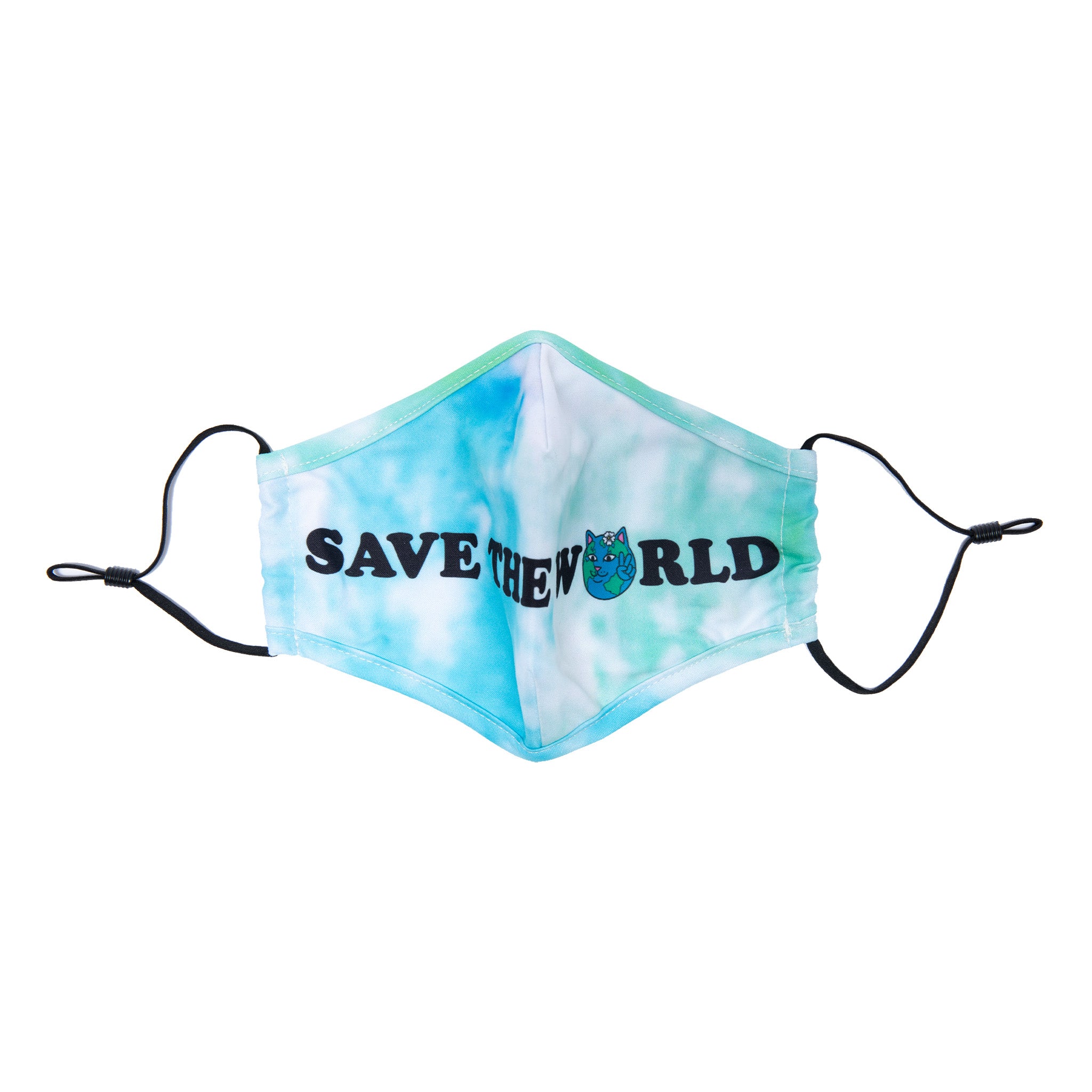 Nashe Textile Save The World Face Mask (Blue)