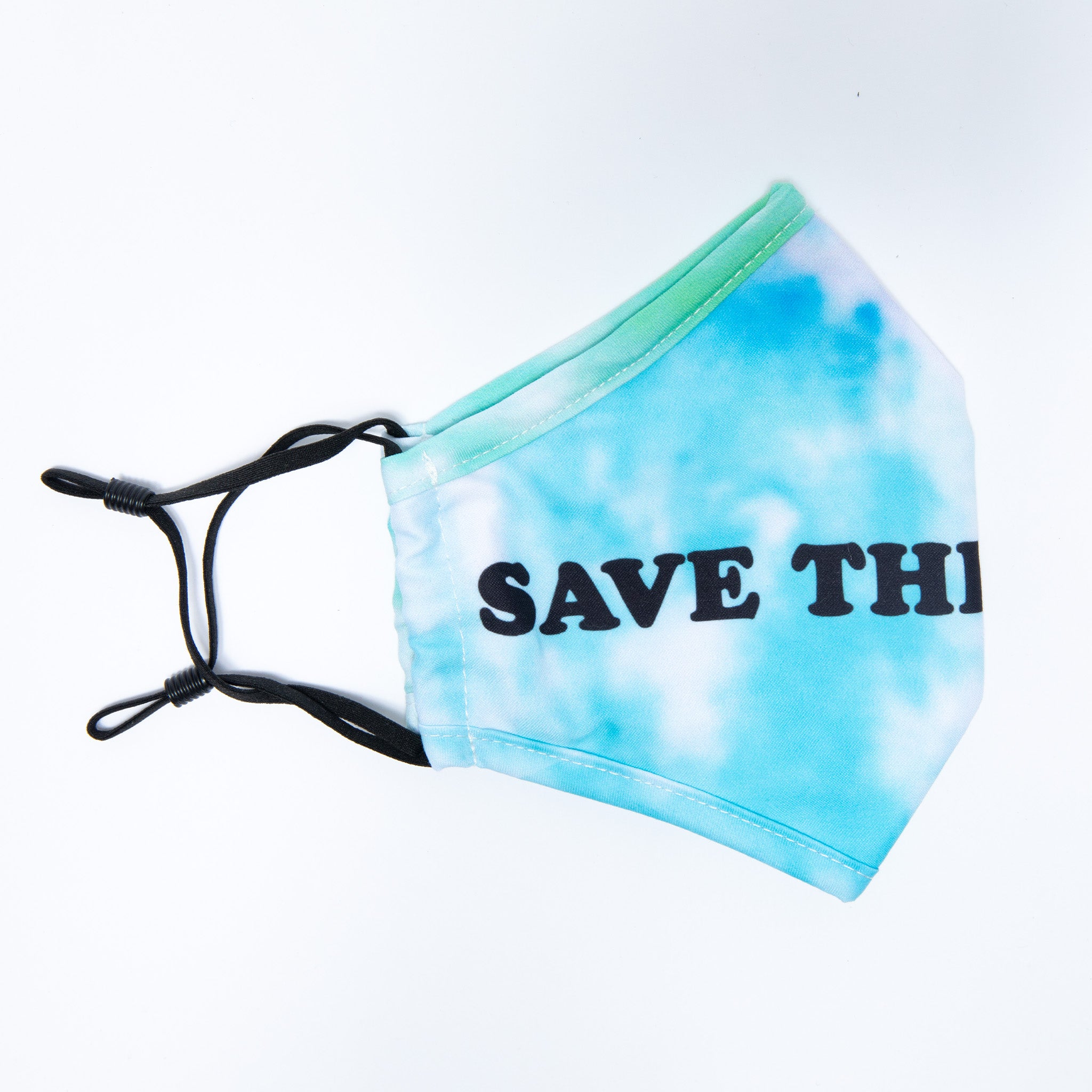 Save The World Face Mask (Blue)
