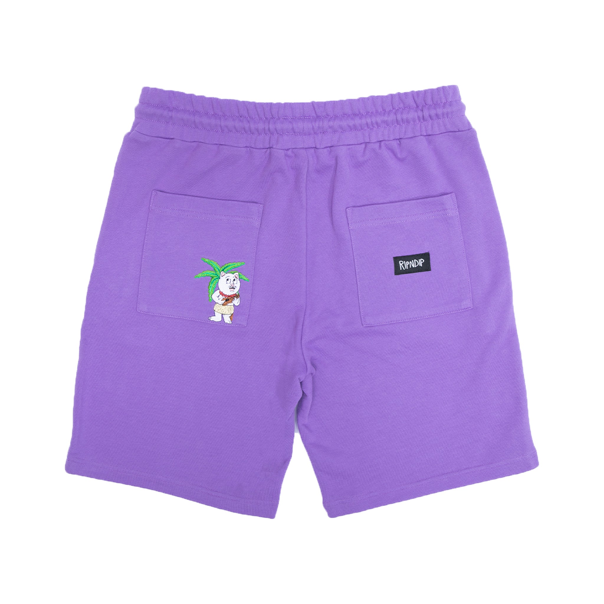 RIPNDIP Aloha Nerm Sweatshorts (Lavender)