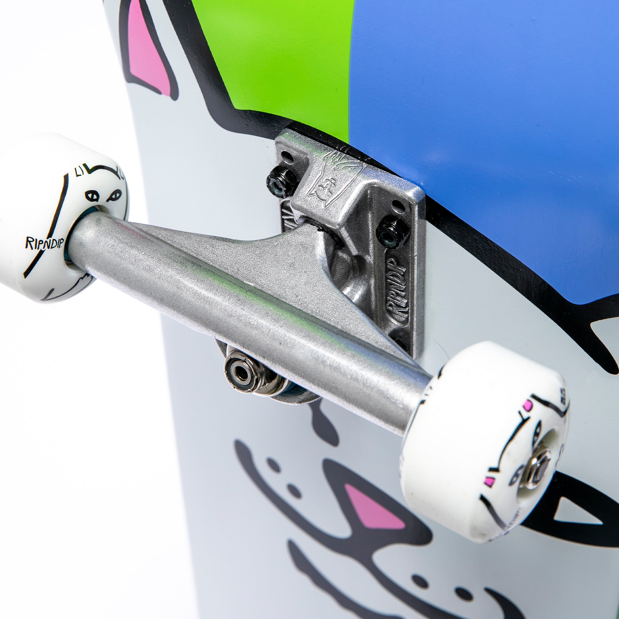 RIPNDIP Lord Nermal Complete Skateboard (Green/Blue)