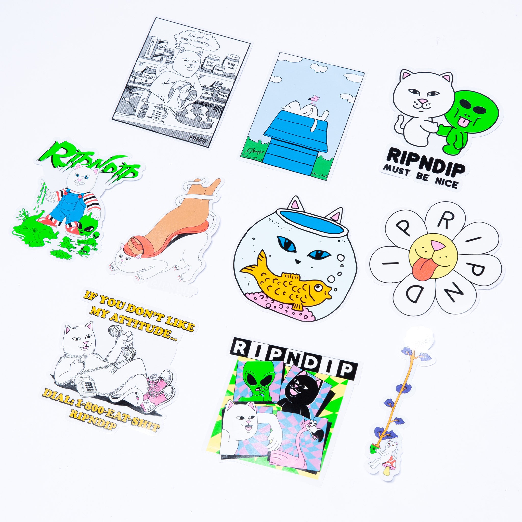 RipNDip Sid Sticker Pack