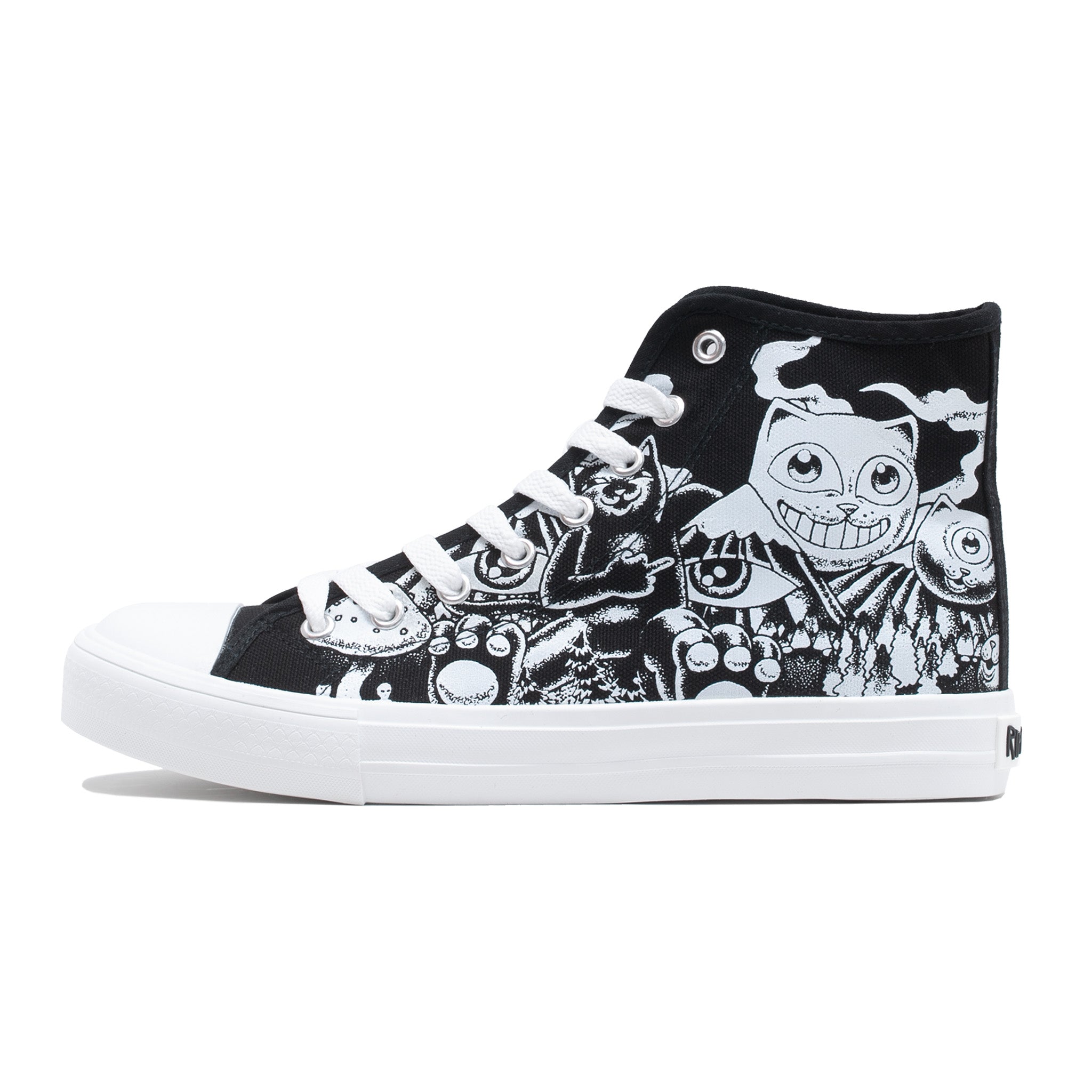 Dark Twisted Fantasy High Top Shoe (Black) – RIPNDIP