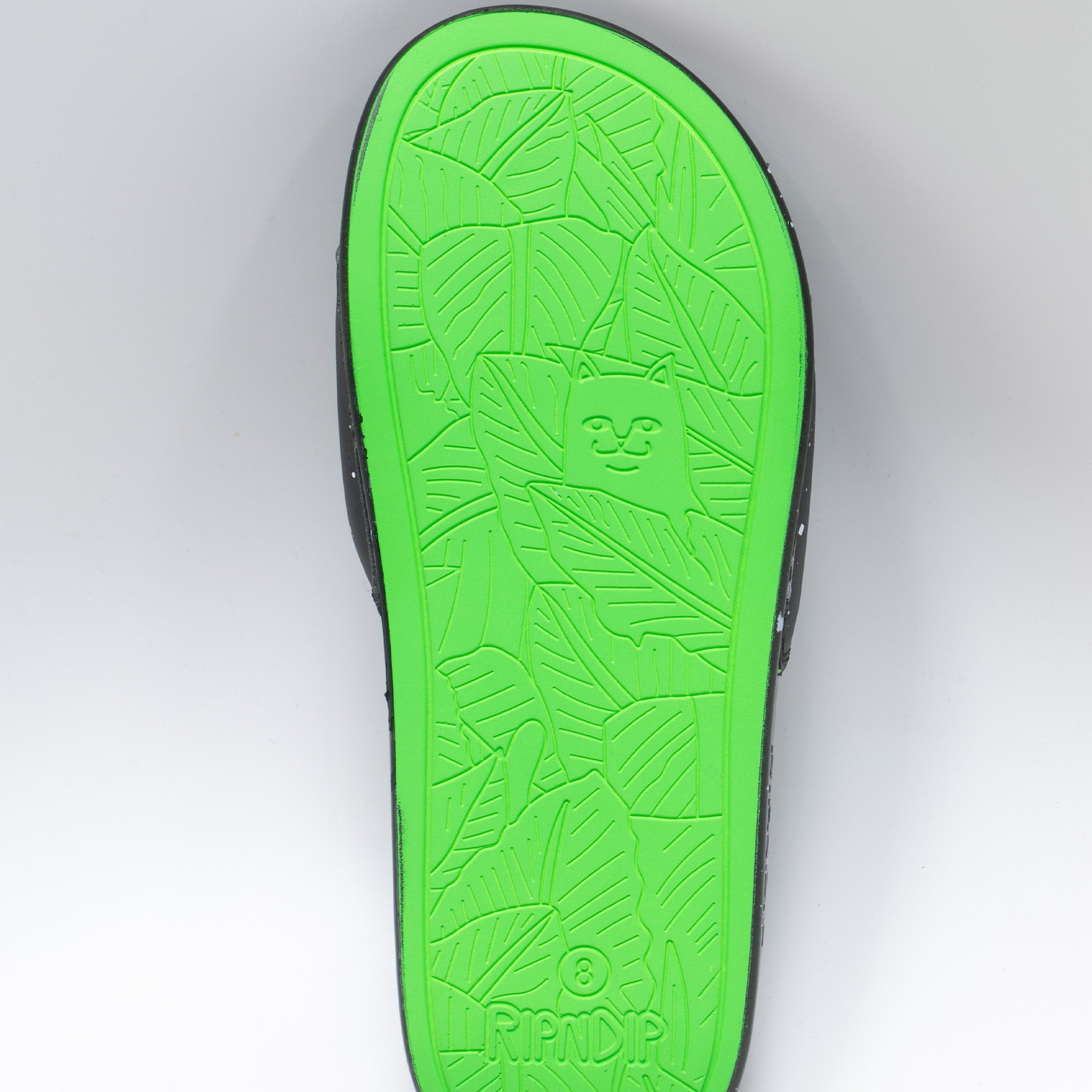 361971 We Out Here Slides (Black/Neon Green)