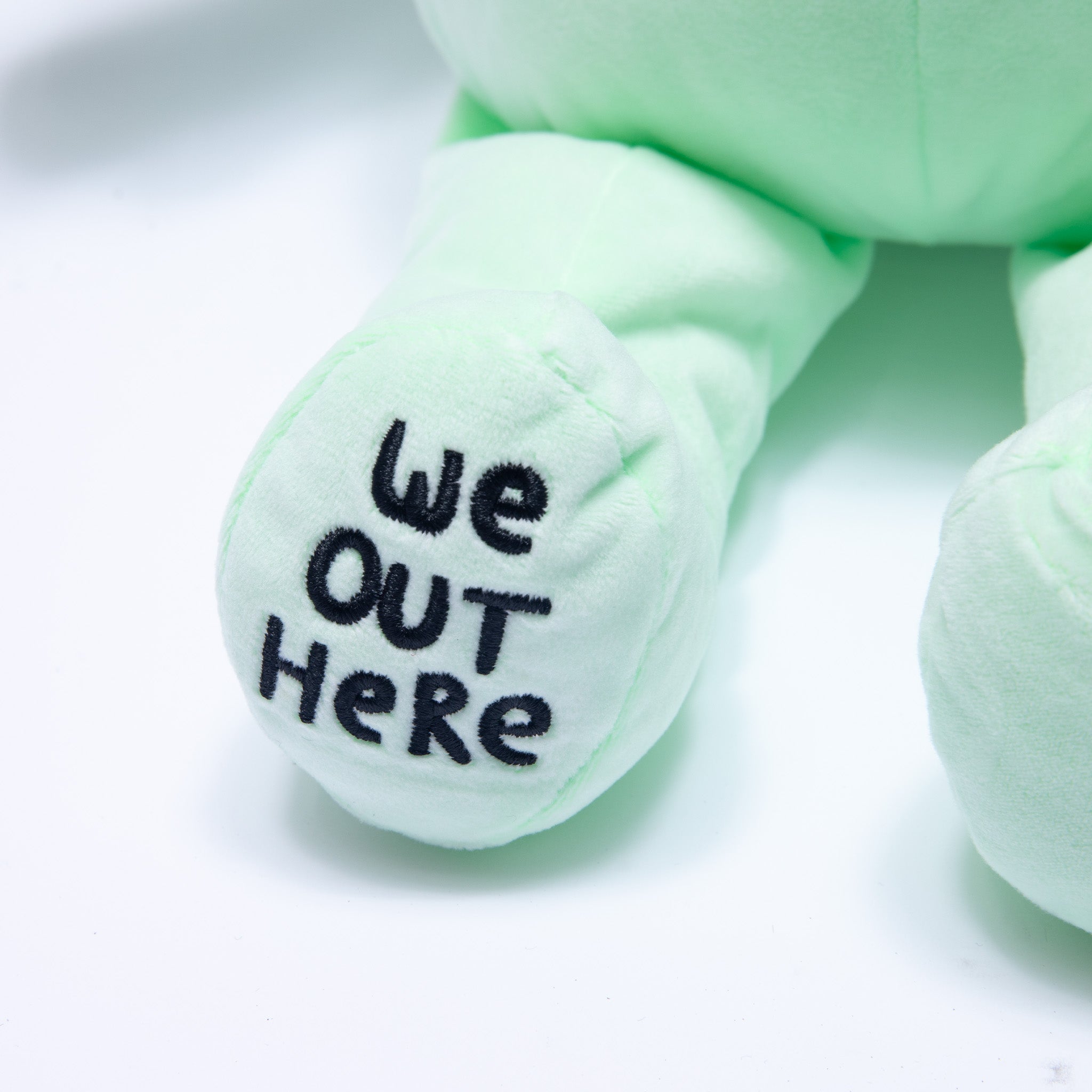 RIPNDIP Lord Alien Glow In The Dark Plush (Green)
