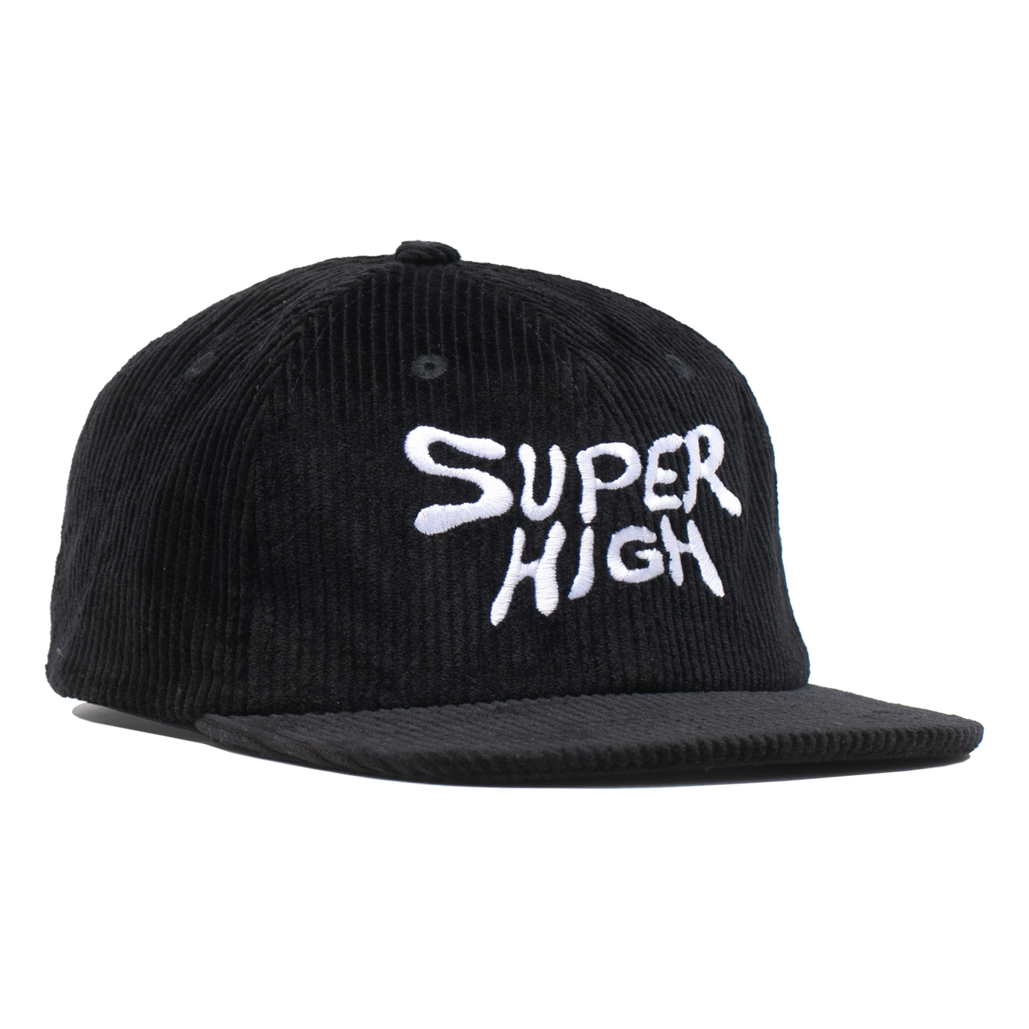 Super High 6 Panel Hat (Black)