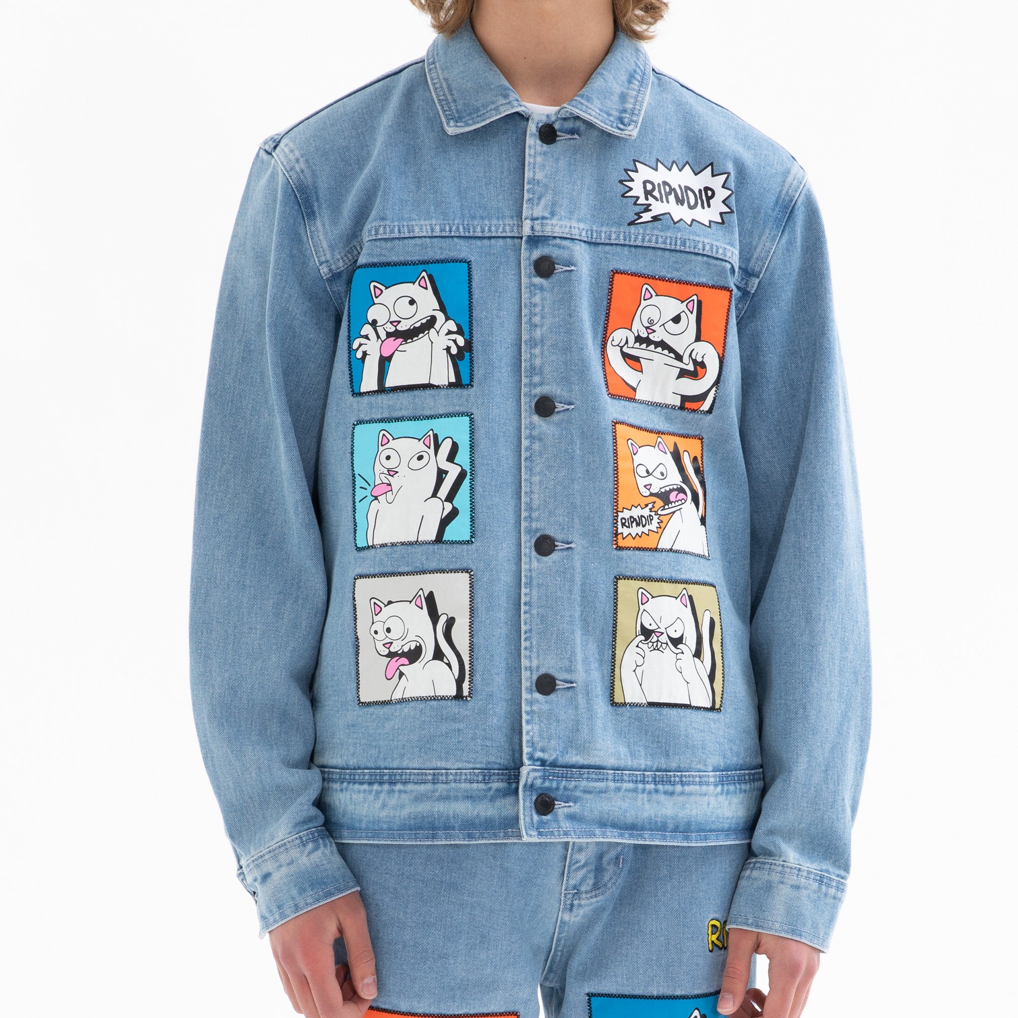 Ripndip jean jacket sales