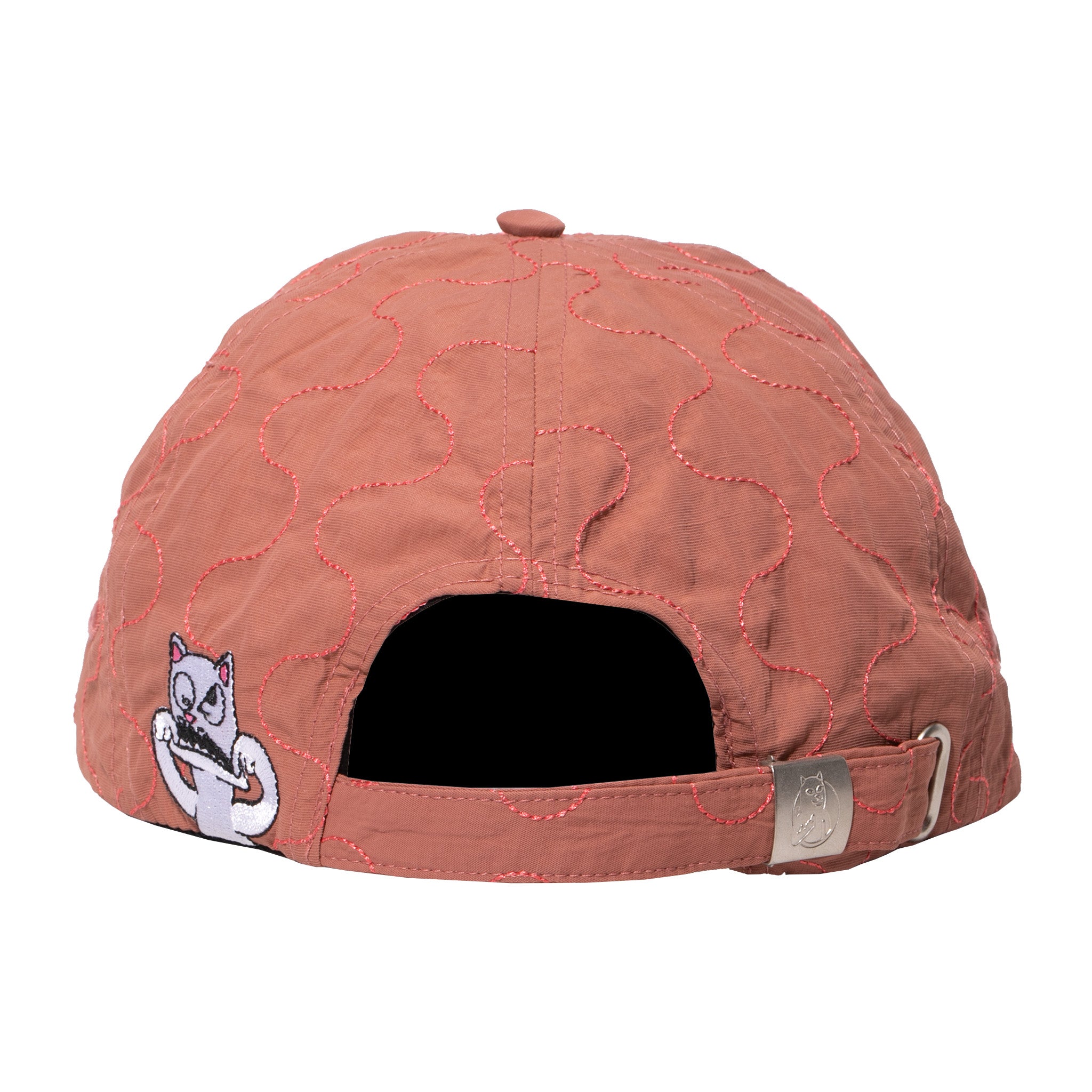 Shmoody 6 Panel Quilted Strapback (Clay)
