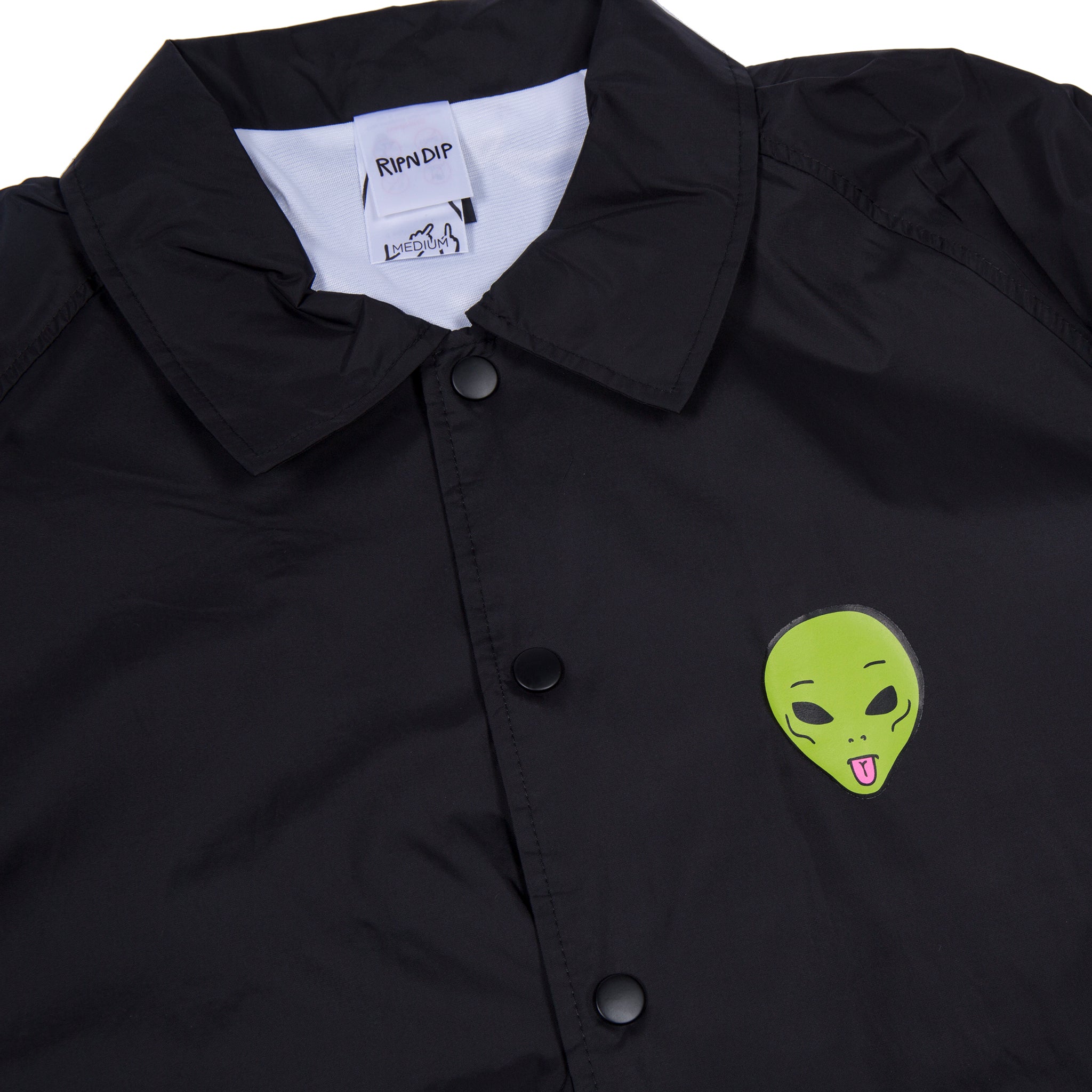 RipNDip We Out Here Coaches Jacket (Black)