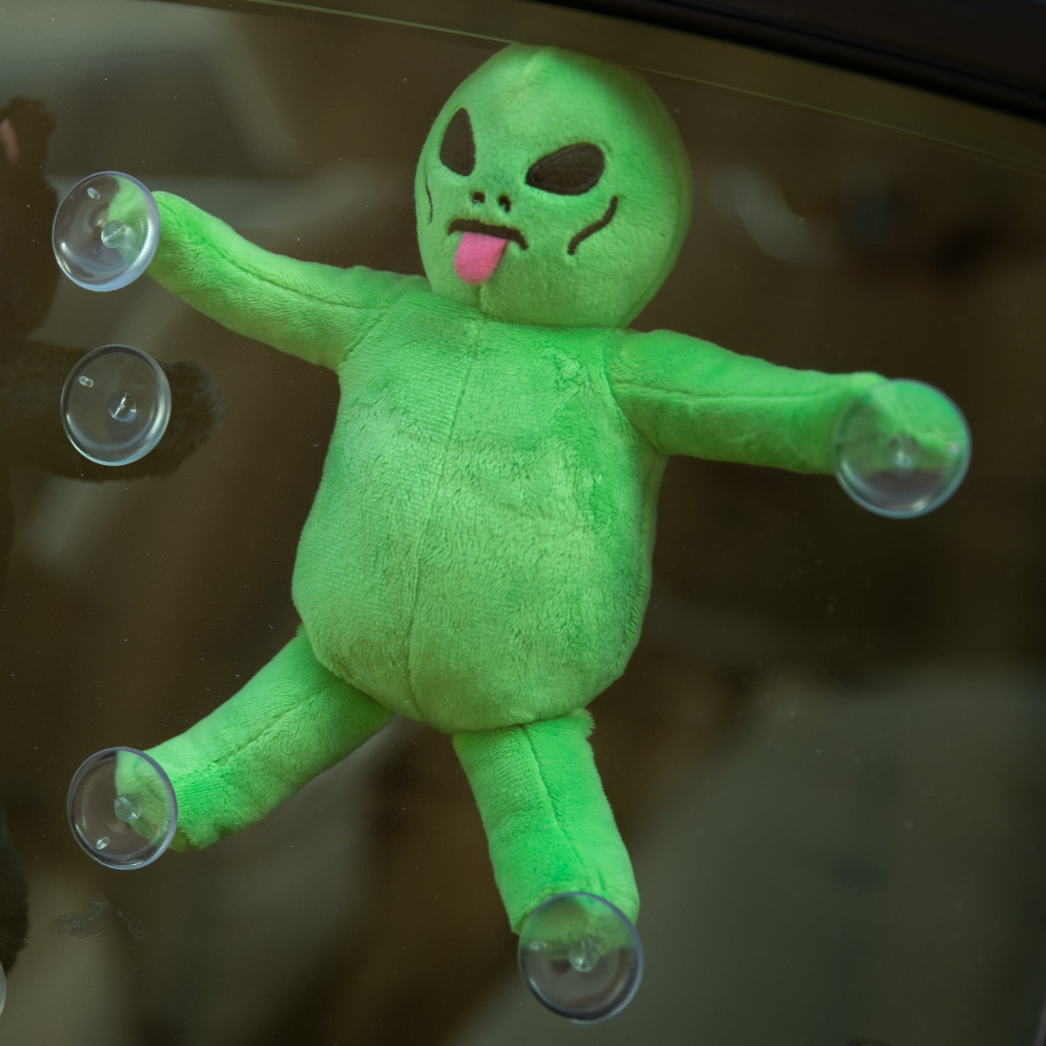 RIPNDIP Alien Window Plush Suction Cup Plush Doll (Green)