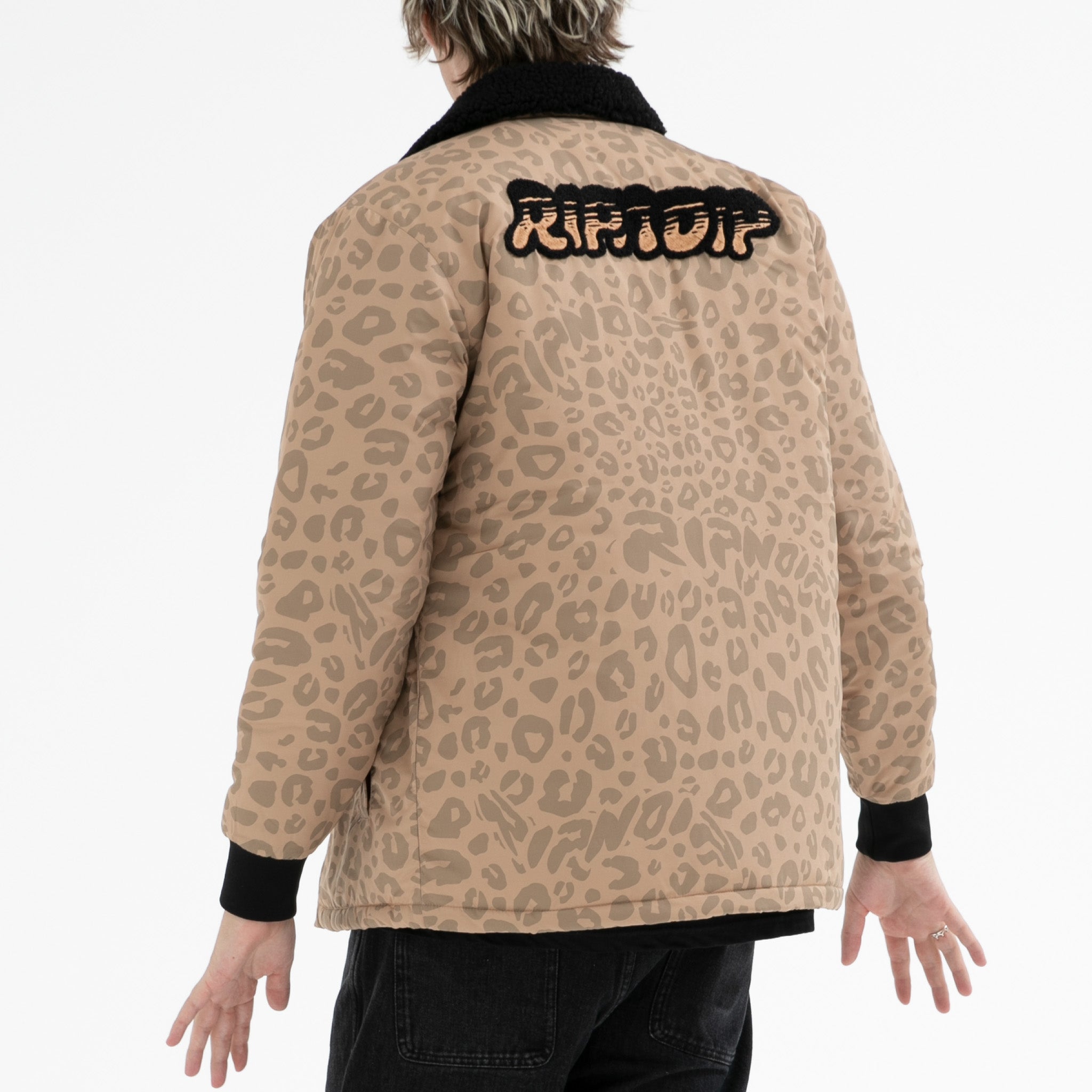 RIPNDIP Spotted Button Down Jacket (Tan)