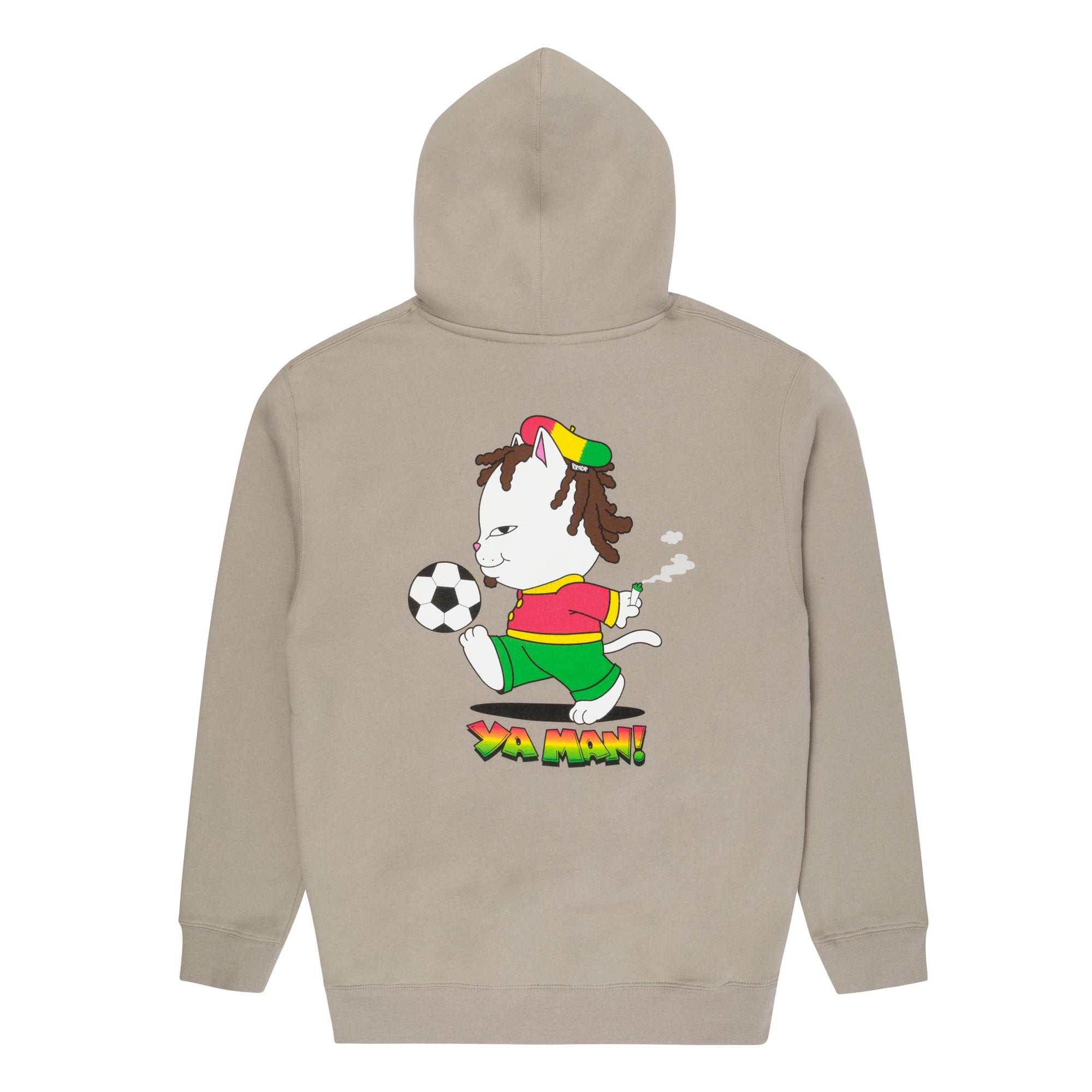 RIPNDIP Ya Man! Hoodie (Cement)