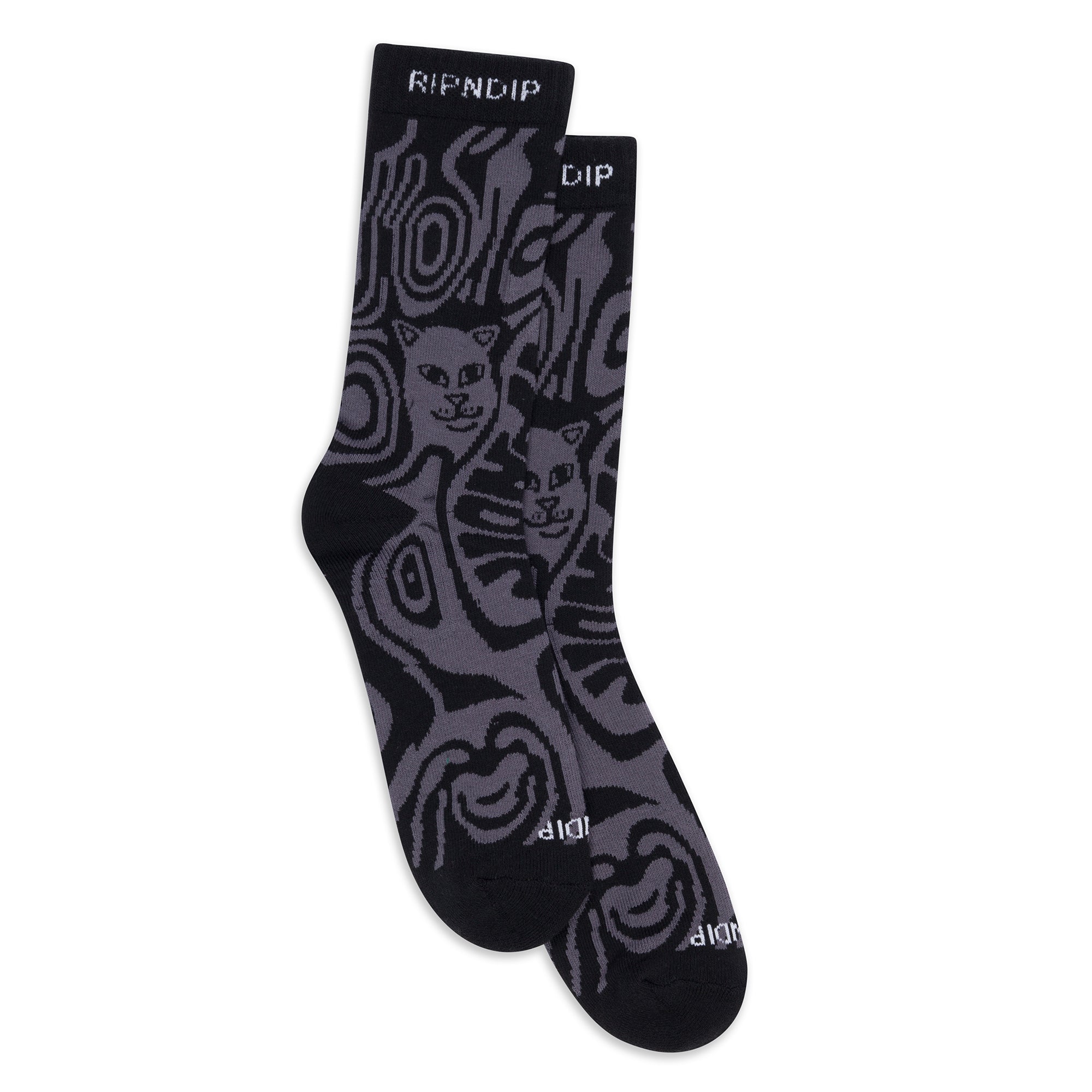 RipNDip Hypnotic Socks (Black)