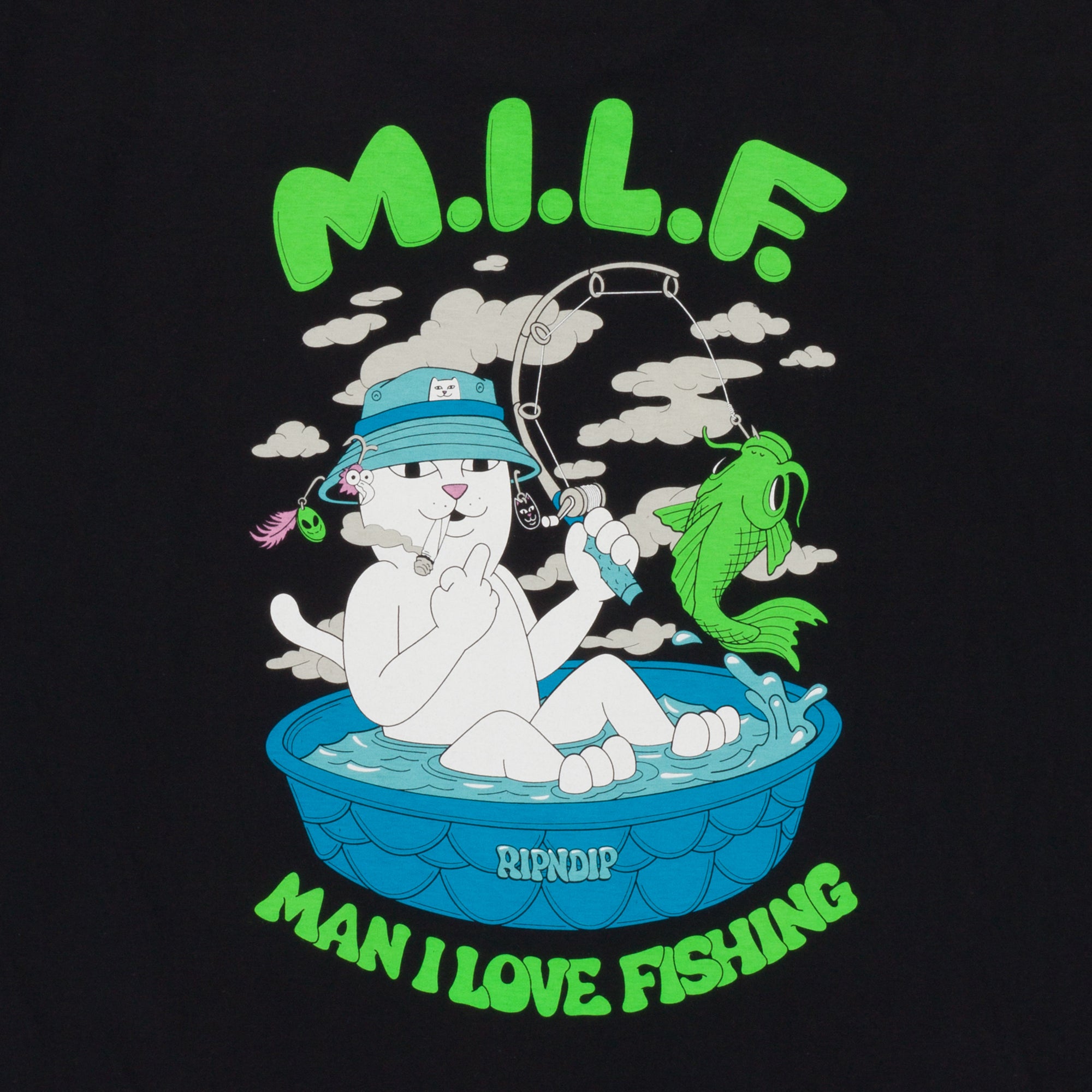 RIPNDIP MILF Tee (Black)