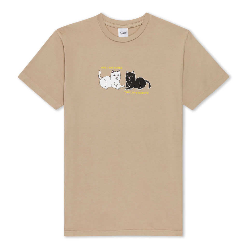 RIPNDIP TAKE A LICK 半袖 Tシャツ Almond 送料込み Take A Lick Tee (Almond) – RIPNDIP