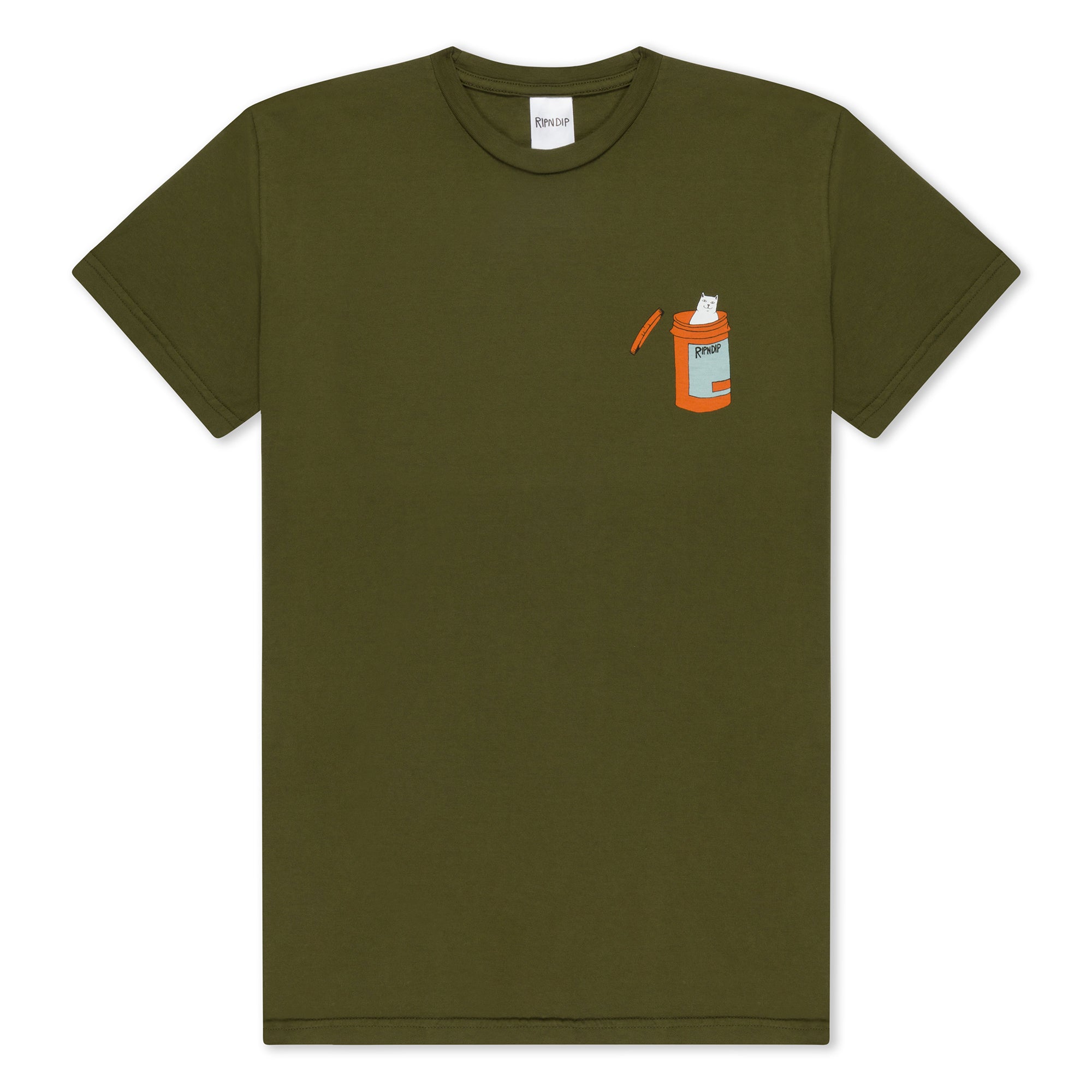 RIPNDIP Nermal Pills Tee (Military Green)