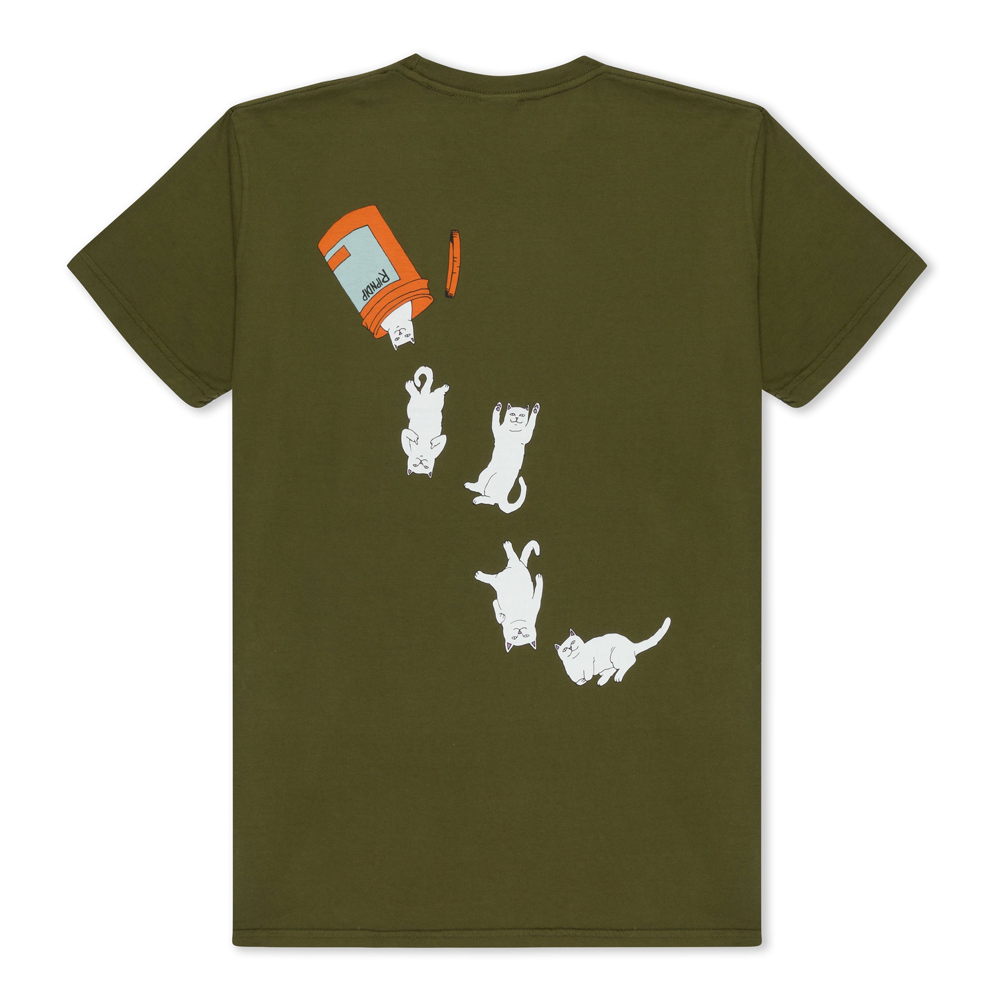 RIPNDIP Nermal Pills Tee (Military Green)