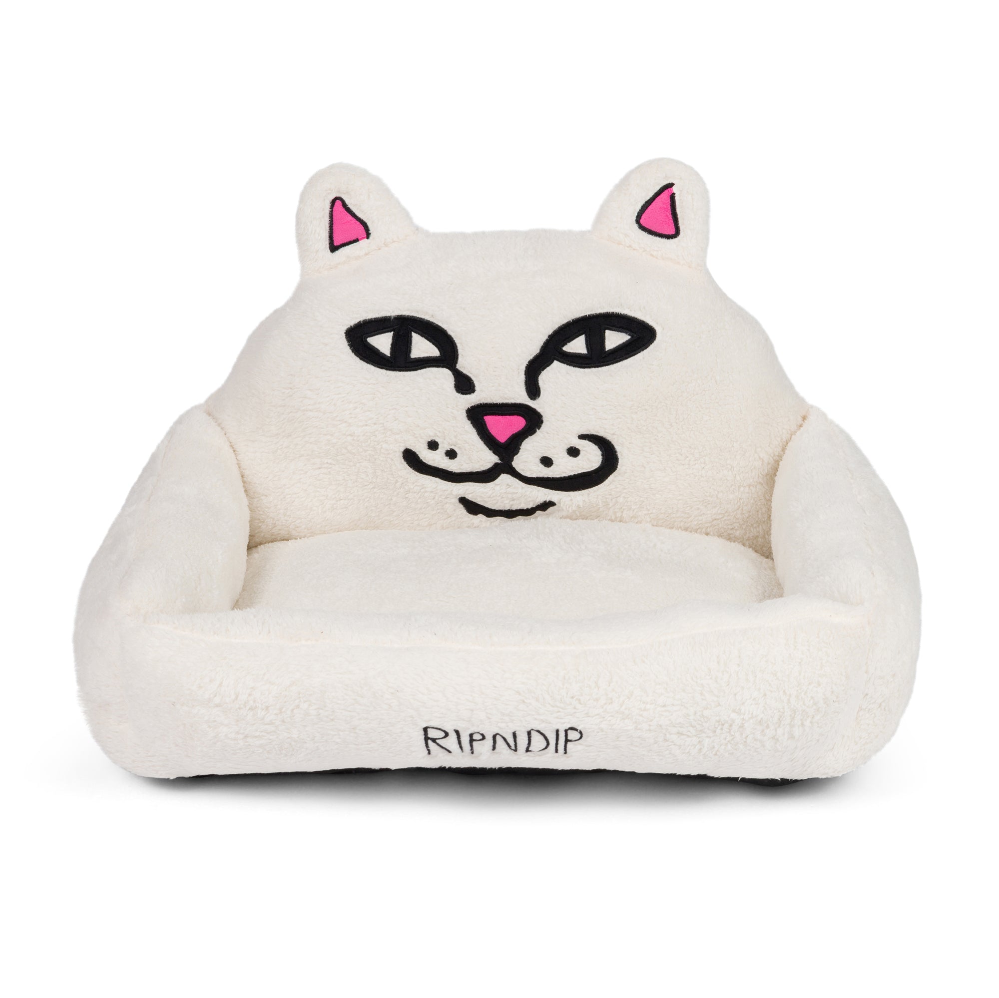 RipNDip Lord Nermal Small Pet Bed (White)