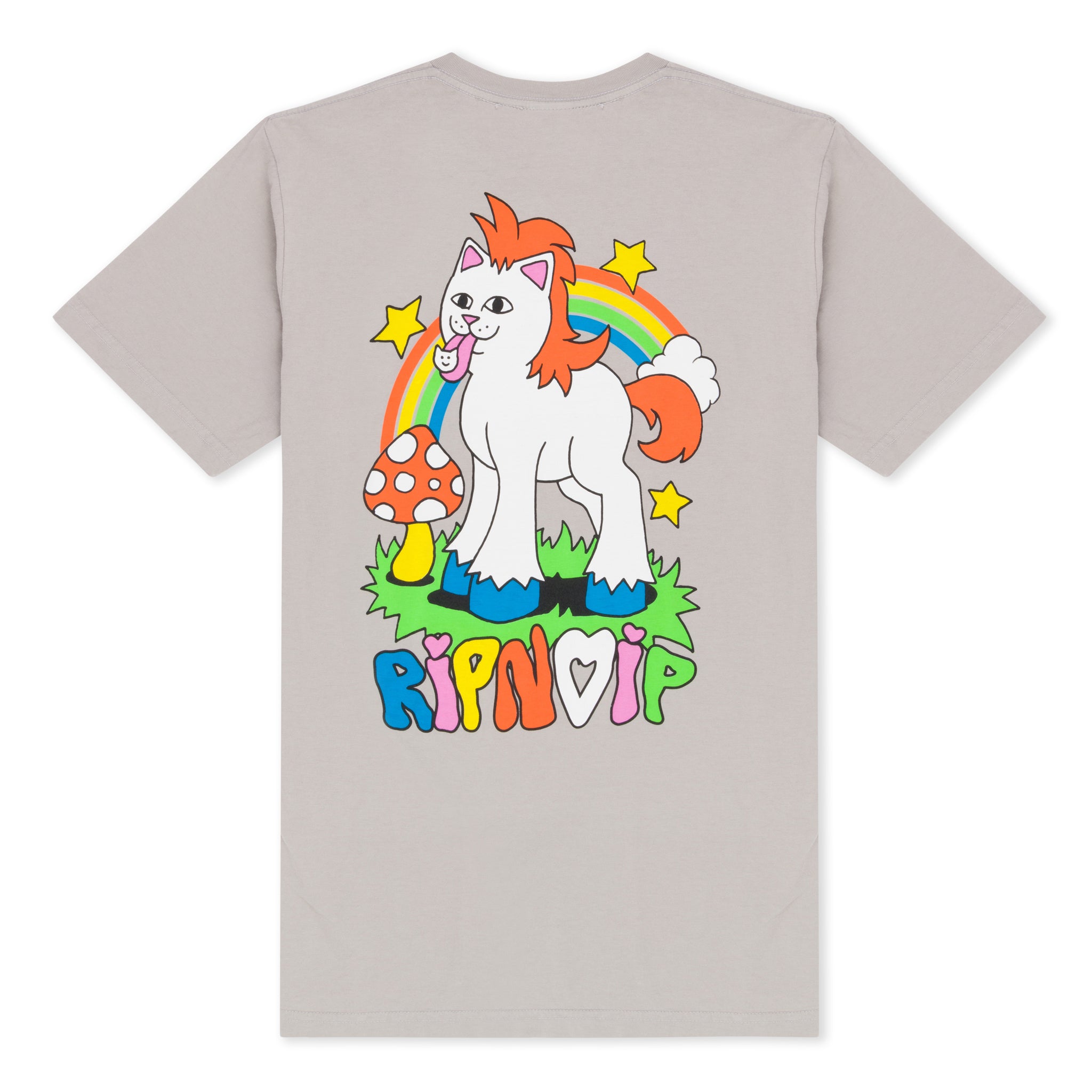 RIPNDIP Taste The Rainbow Tee (Grey)