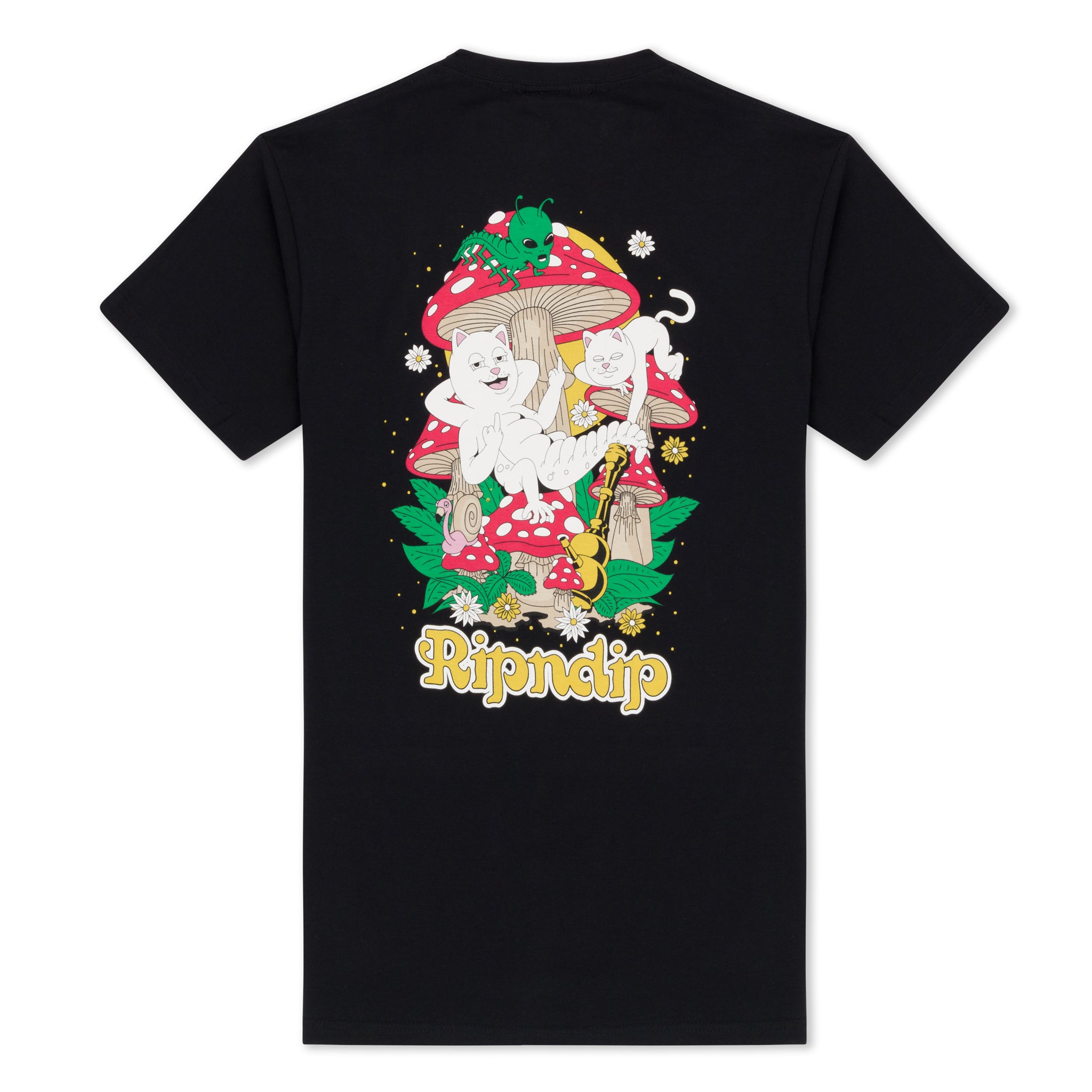 RIPNDIP Caterpillar Garden Tee (Black)