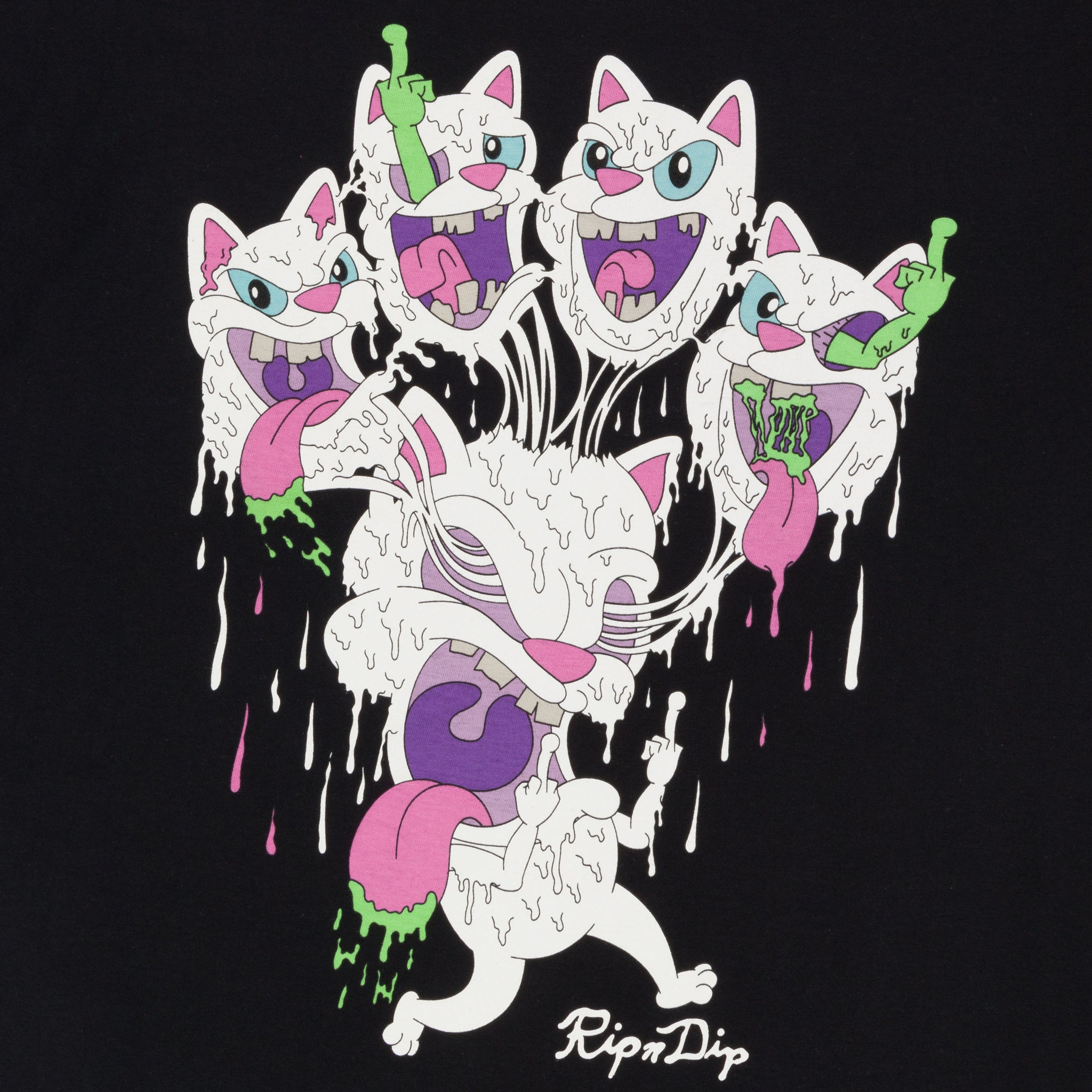 RIPNDIP Slimy Boys Tee (Black)