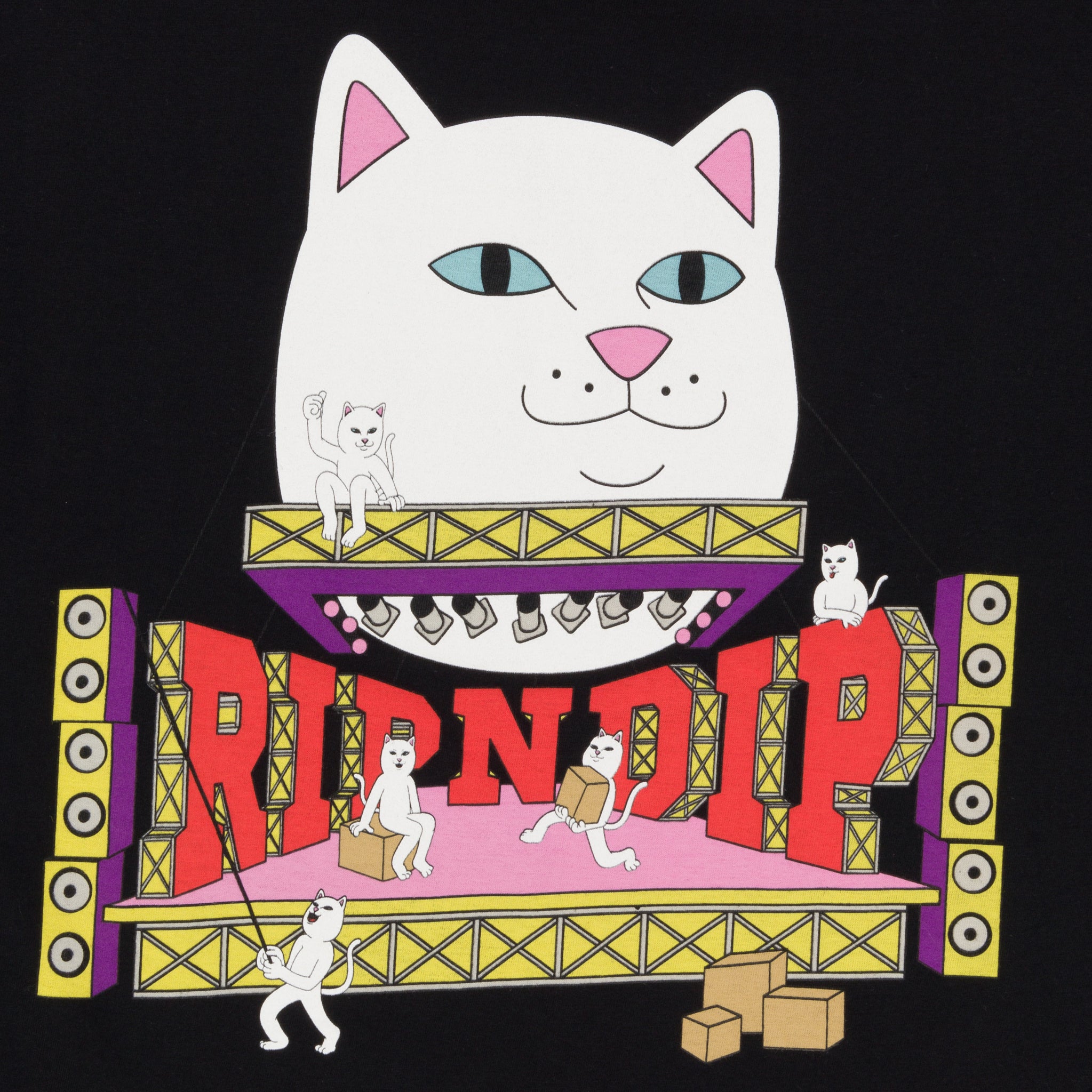 RIPNDIP Ripndip Stage Tee (Black)