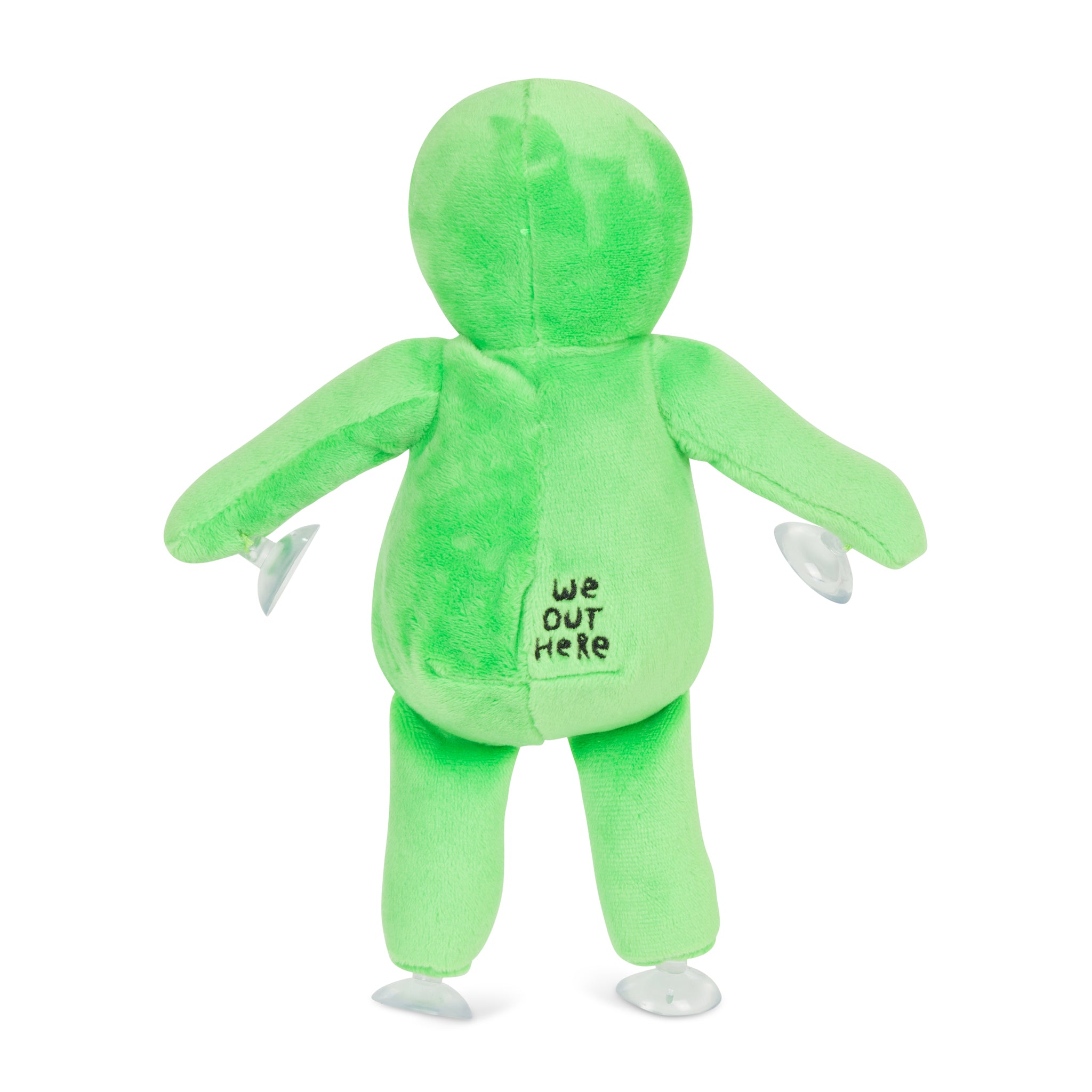 Alien Window Plush Suction Cup Plush Doll (Green)