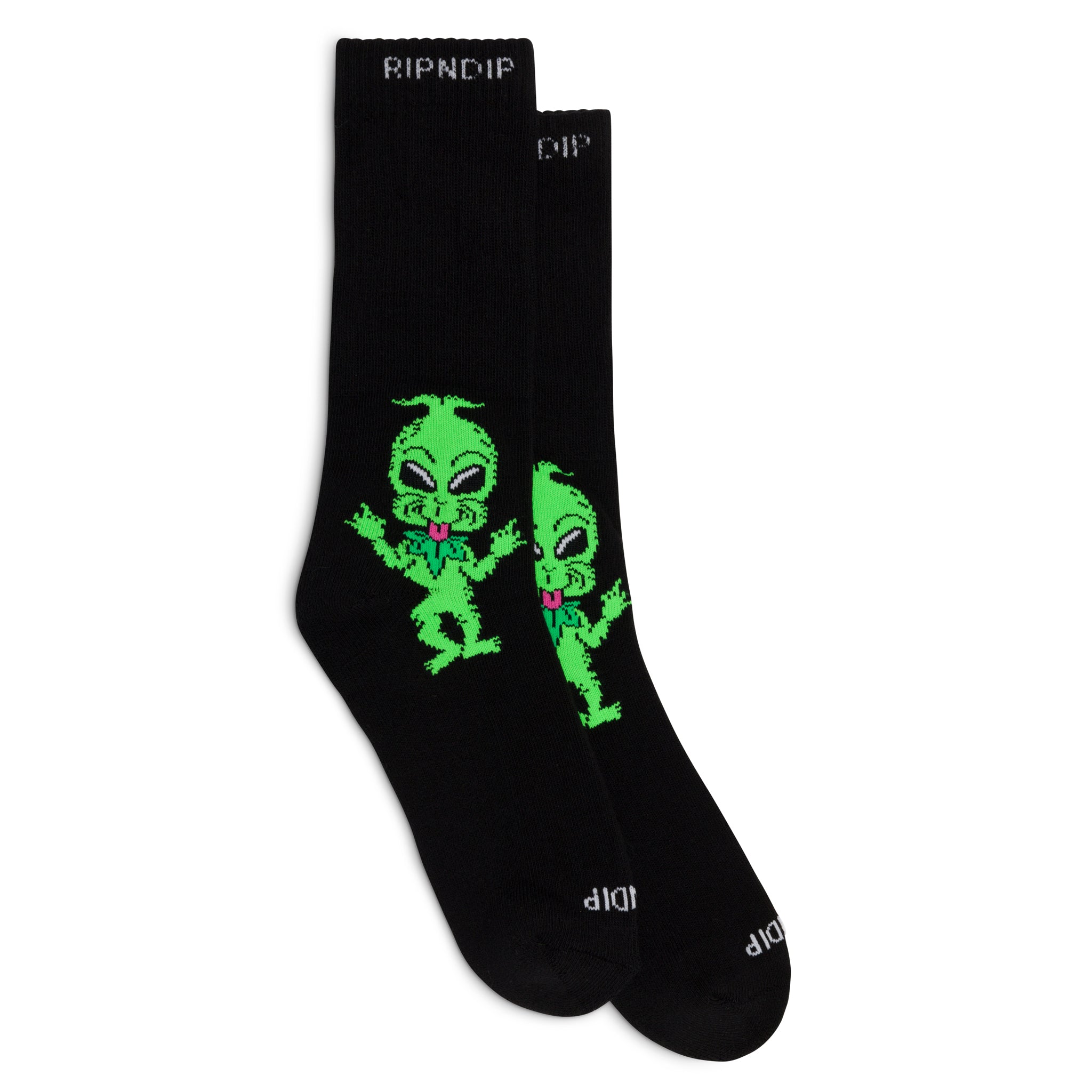 RIPNDIP Bah Humbug Socks (Black)