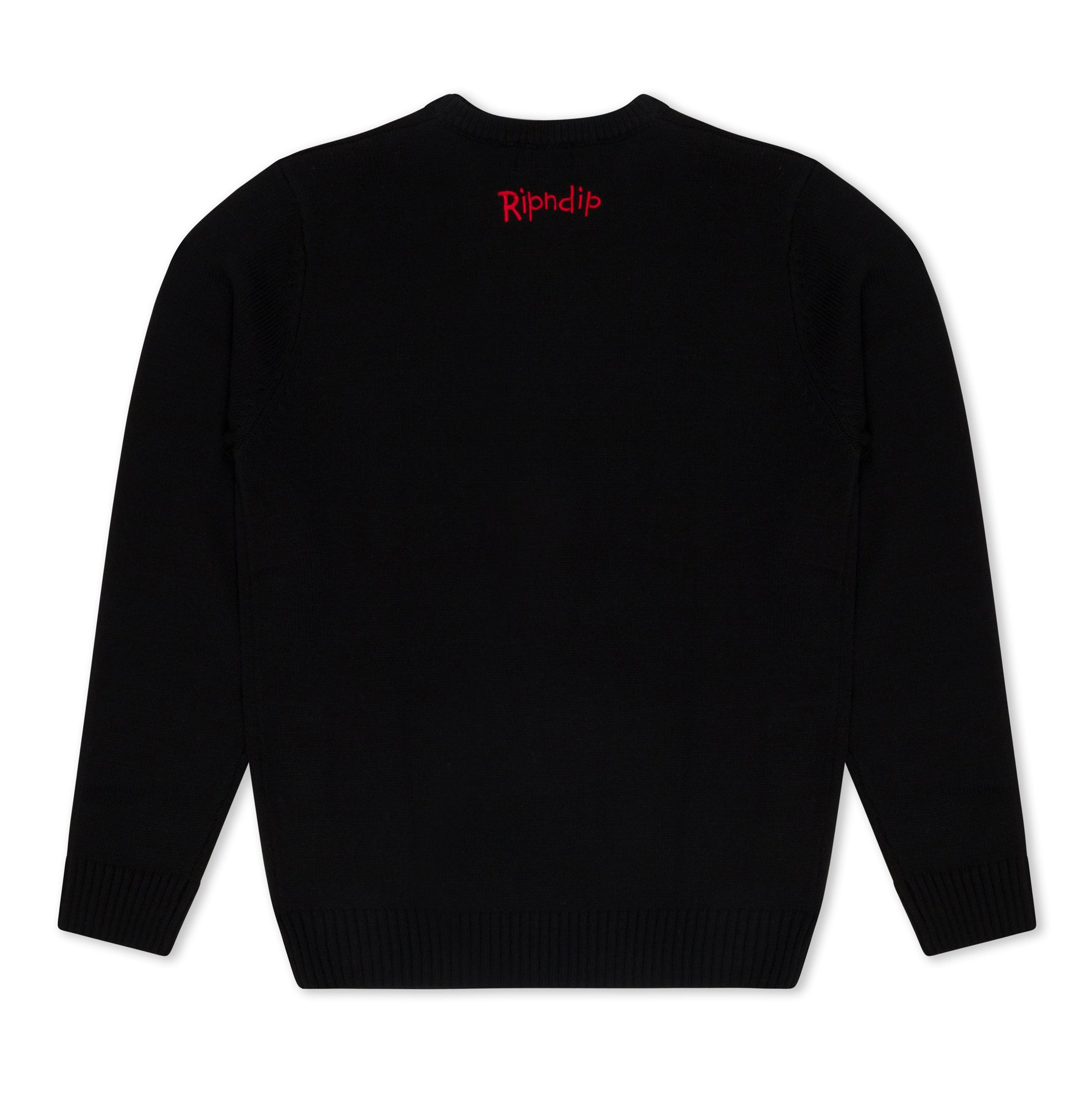 Down By The Seashore Knit Sweater (Black)