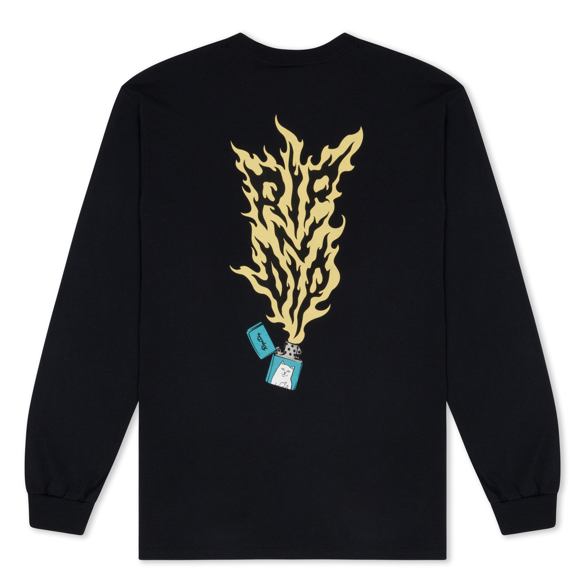 Ripnlit Long Sleeve (Black) – RIPNDIP
