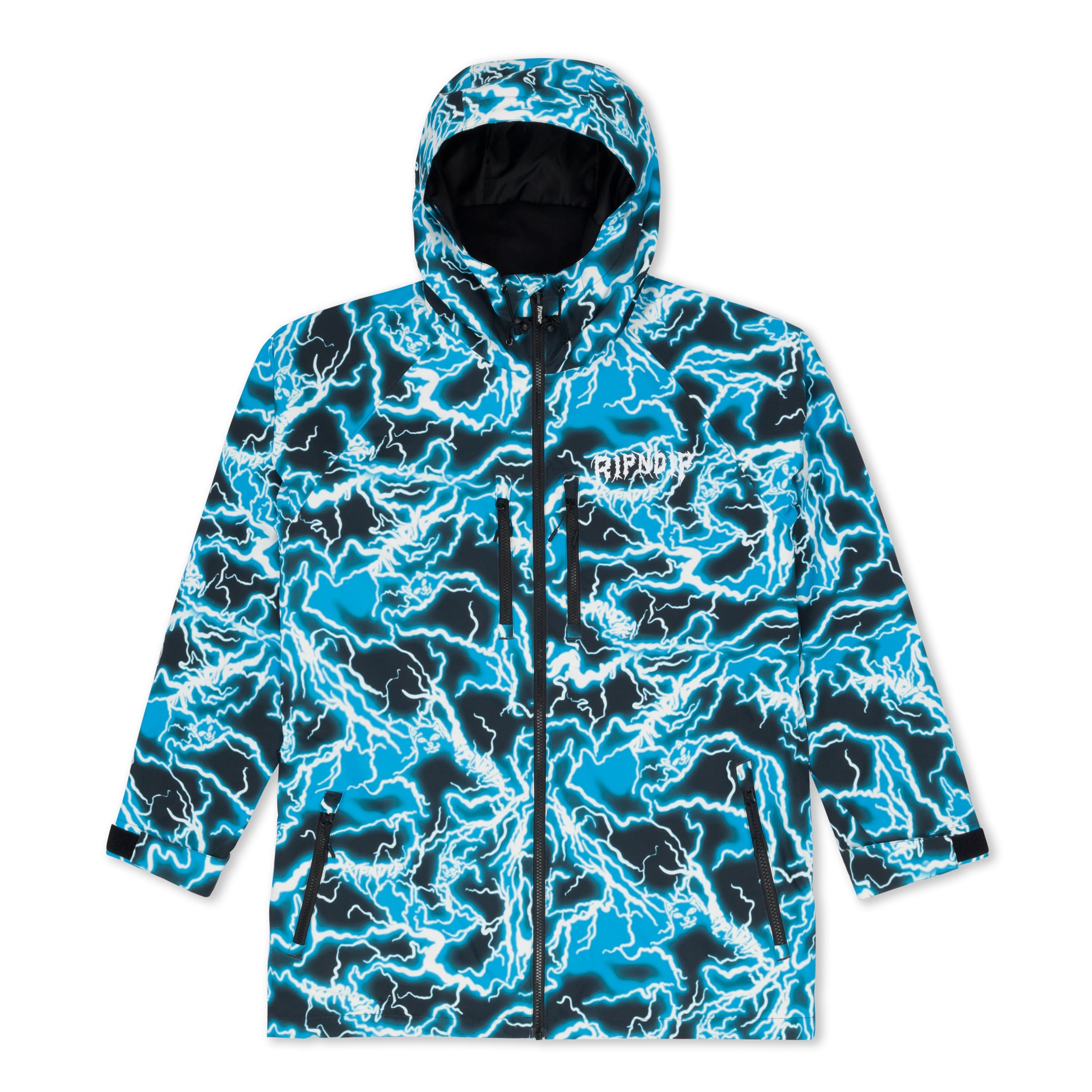 RIPNDIP Nikola Snowboard Jacket (Black / Blue)