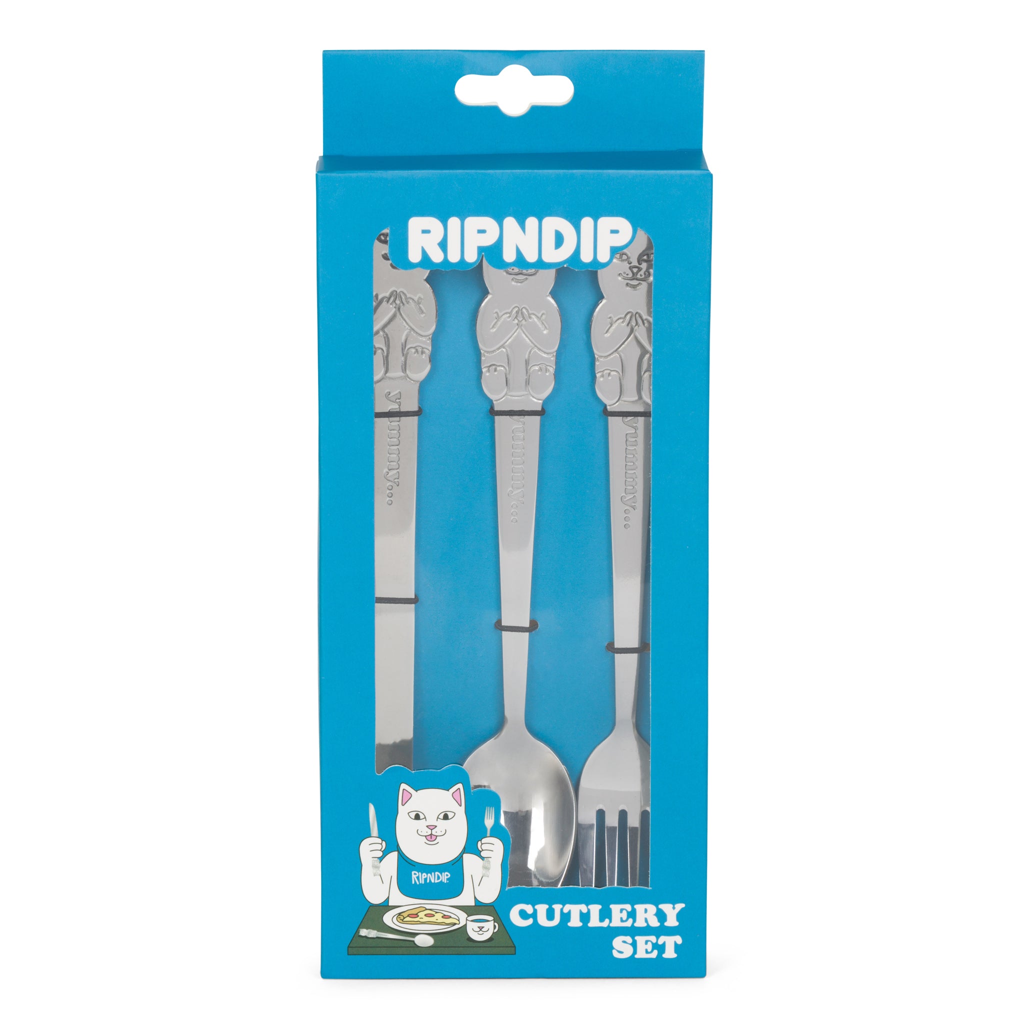 Lord Nermal 3 PC Cutlery Set (Silver)