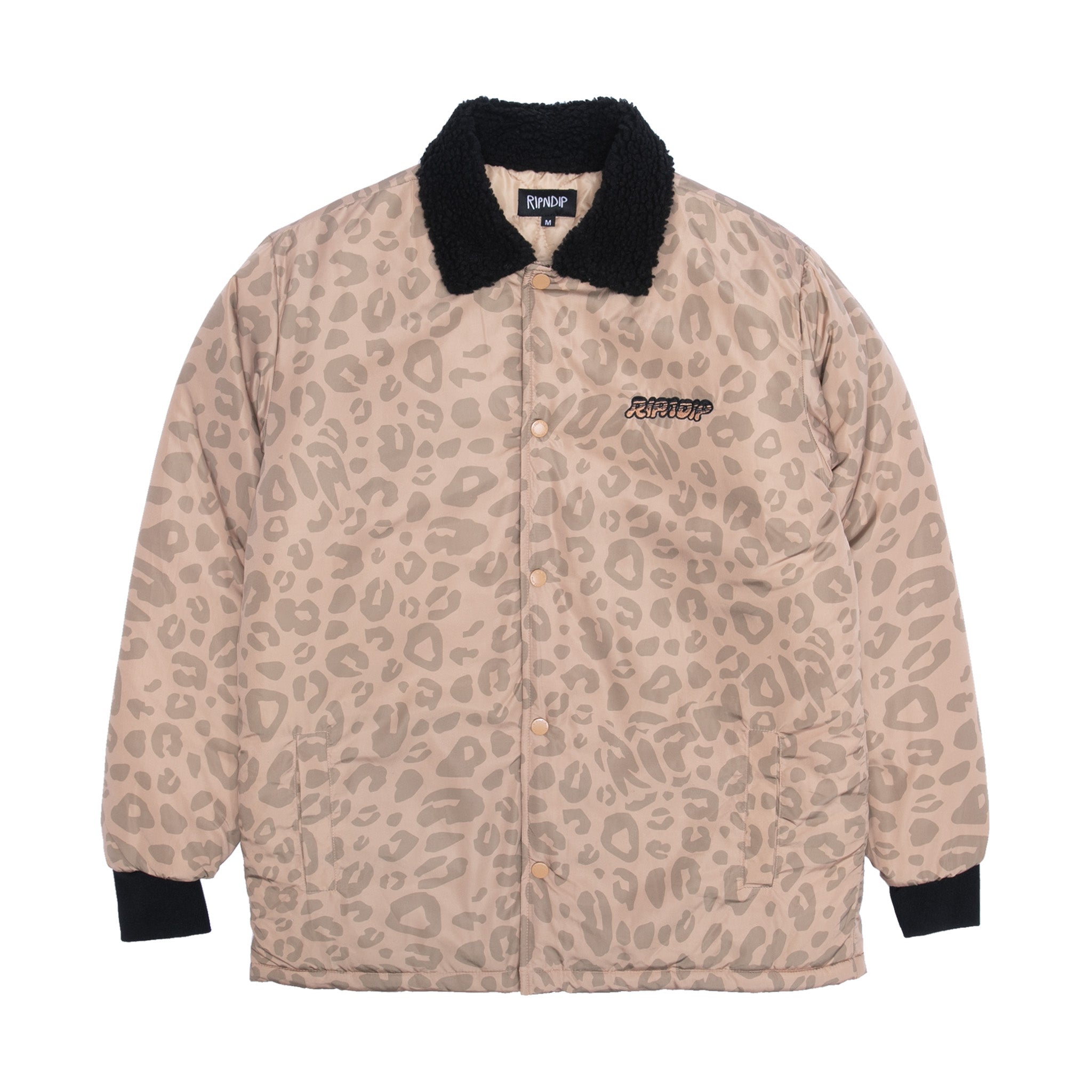 RIPNDIP Spotted Button Down Jacket (Tan)