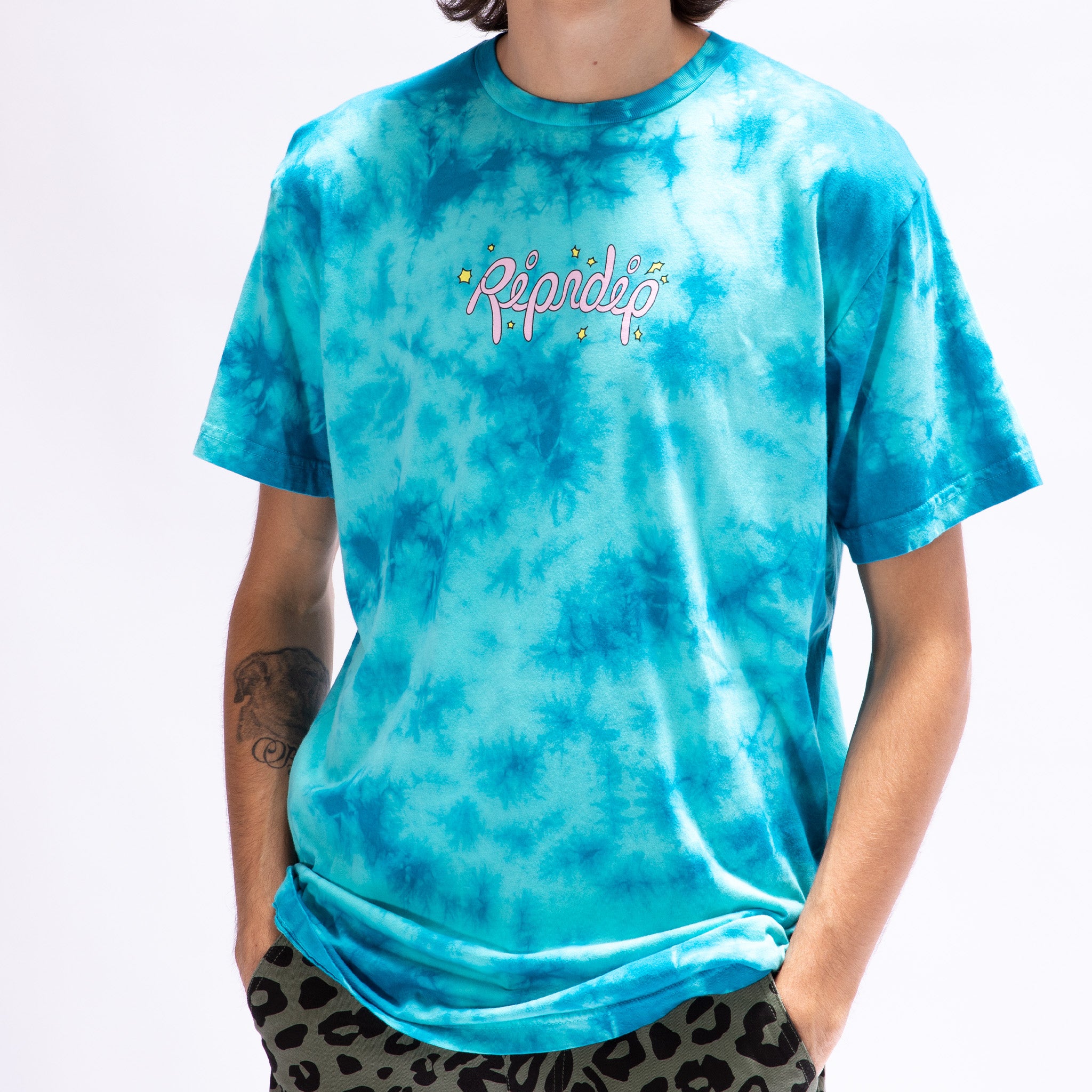 RIPNDIP Magic Touch Tee (White Lightning Wash)