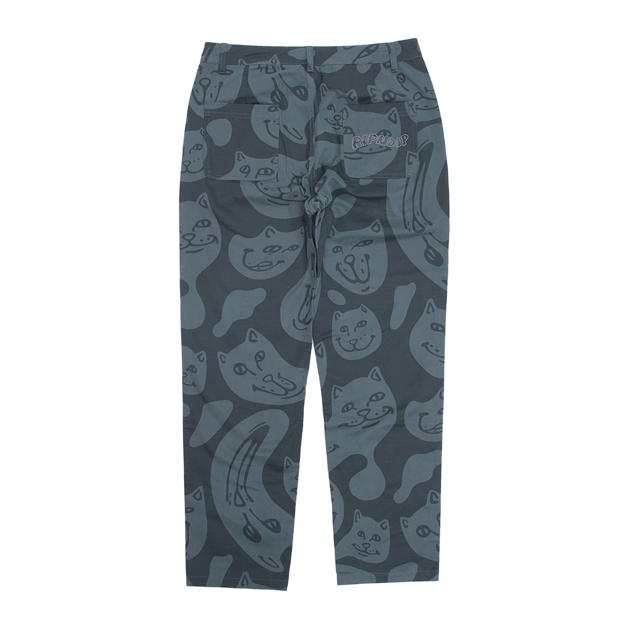 Many Faces Twill Pants (Charcoal)