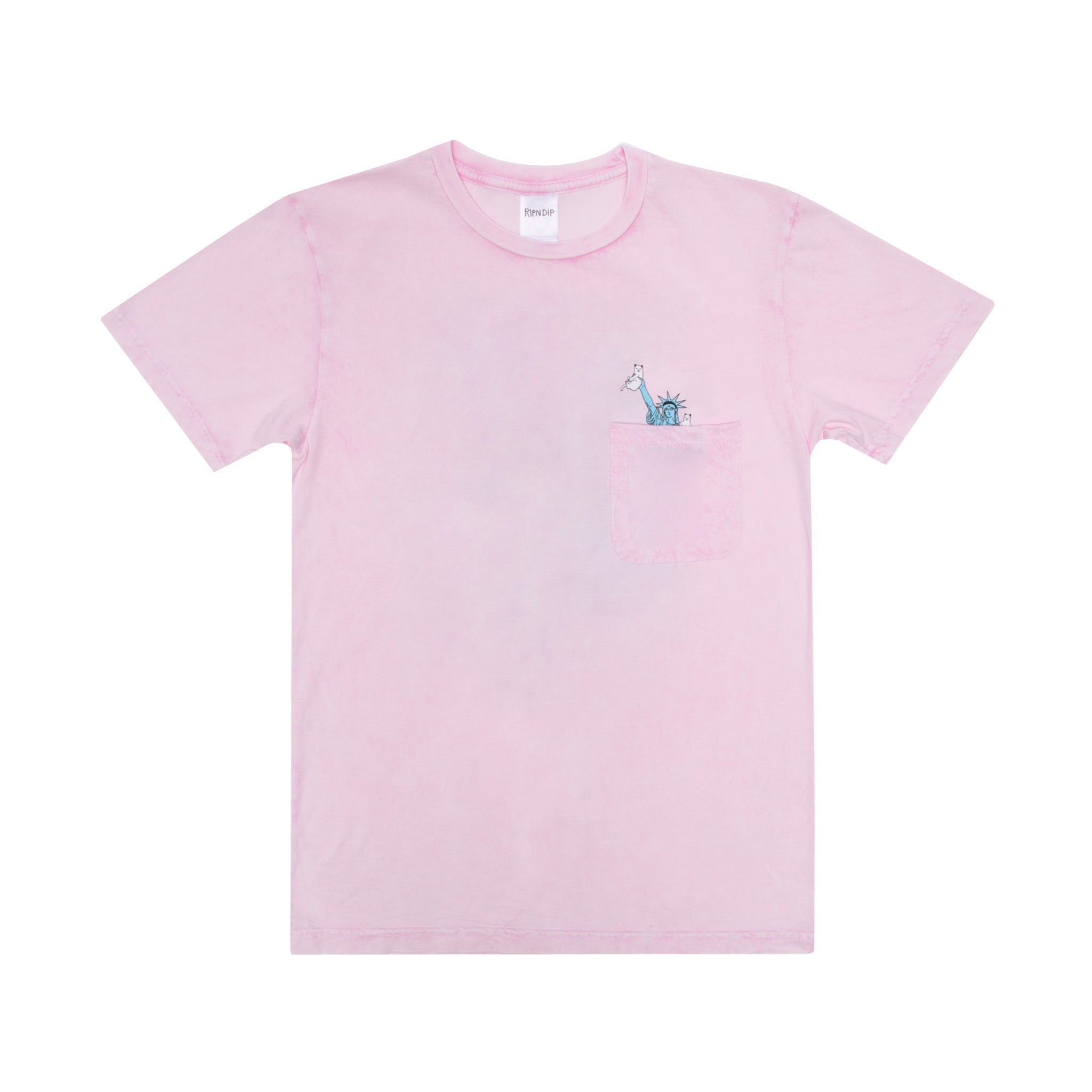 293142 Liberty Tee (Pink Mineral Wash)