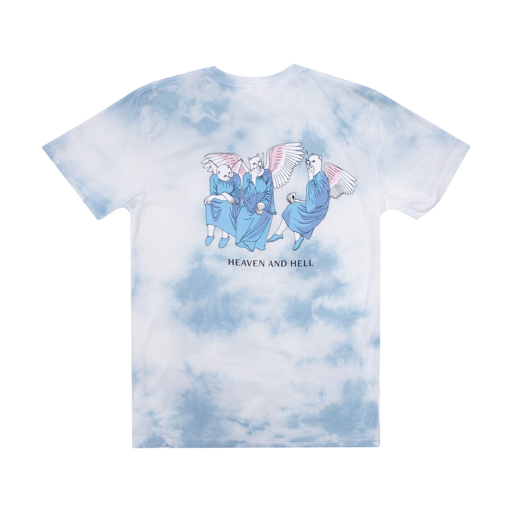 RipNDip Heaven And Hell Tee (Blue Cloud Wash)