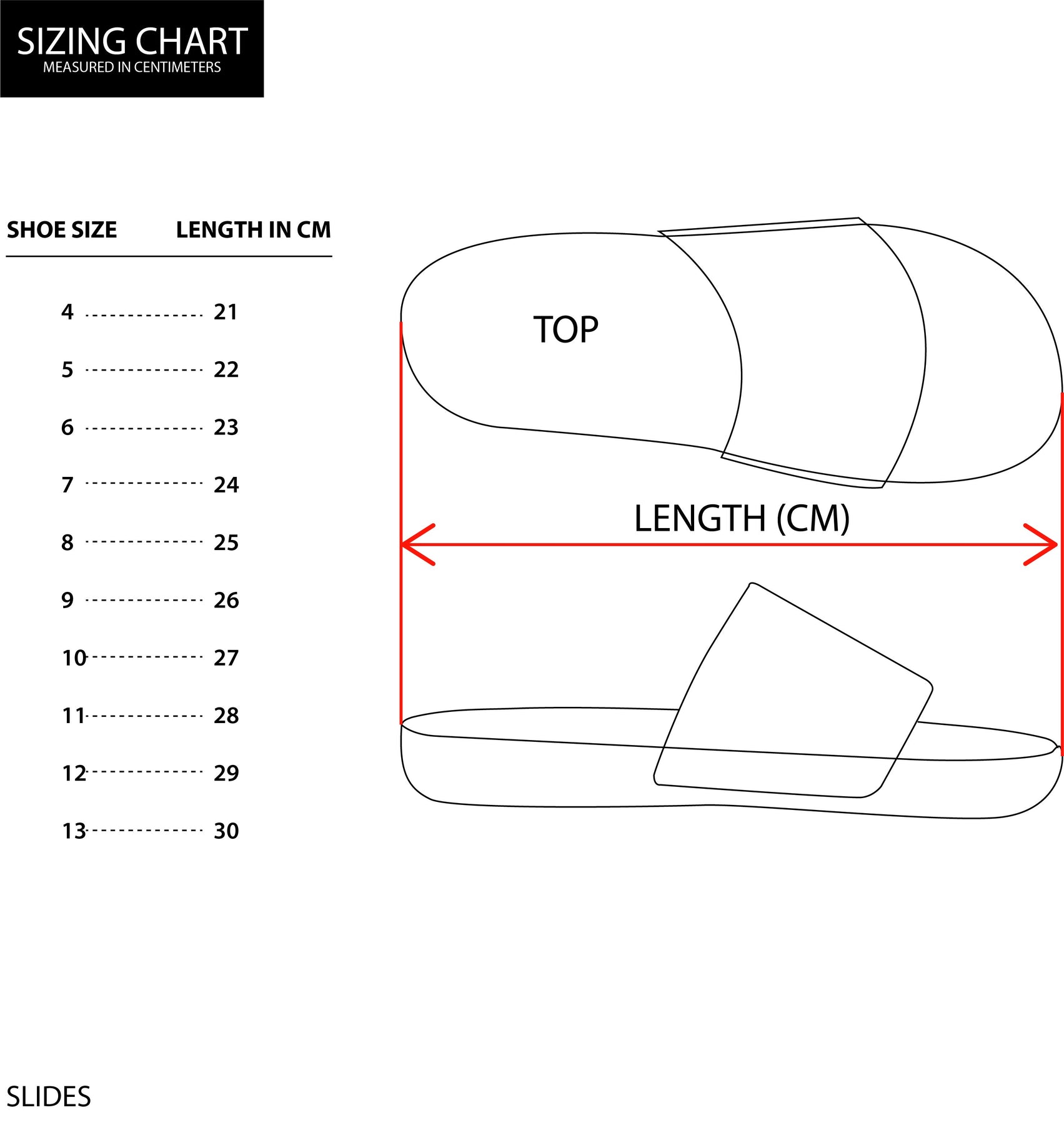Ripndip shoe size chart hot sale
