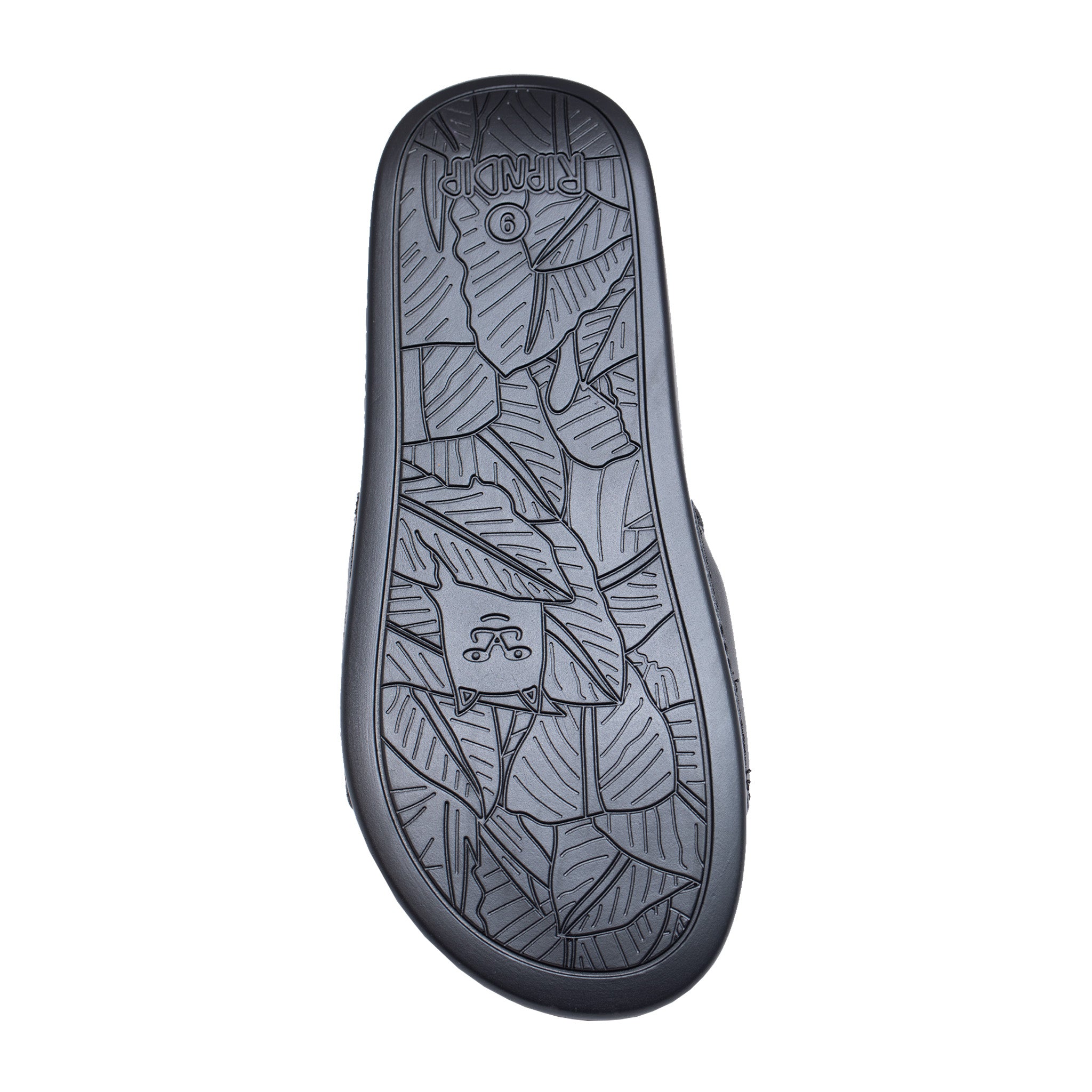 RIPNDIP Welcome to Heck Slides (Black/Blue) Sz. 13 Ripndip - Welcome To Heck Slides (Black Flames) – RIPNDIP main image 2