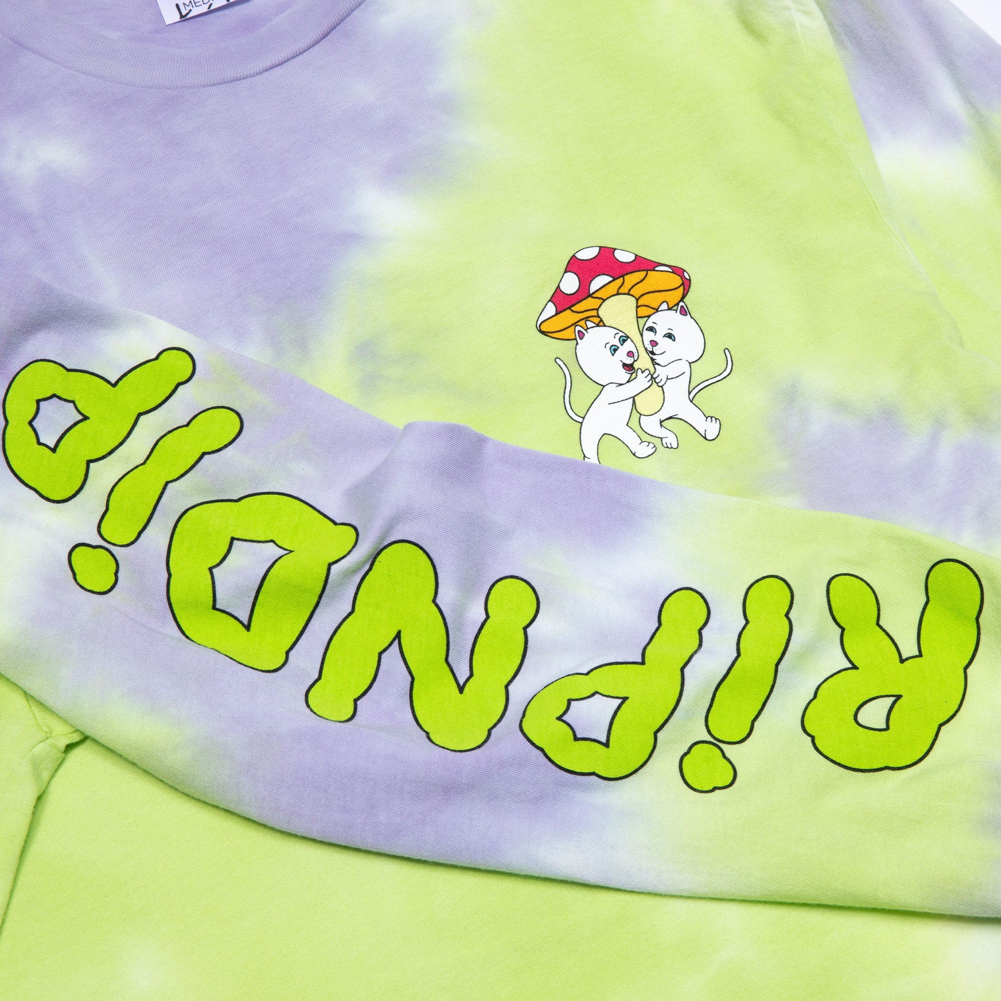 RIPNDIP Sharing Is Caring Long Sleeve (Neon/Lavender Dye)