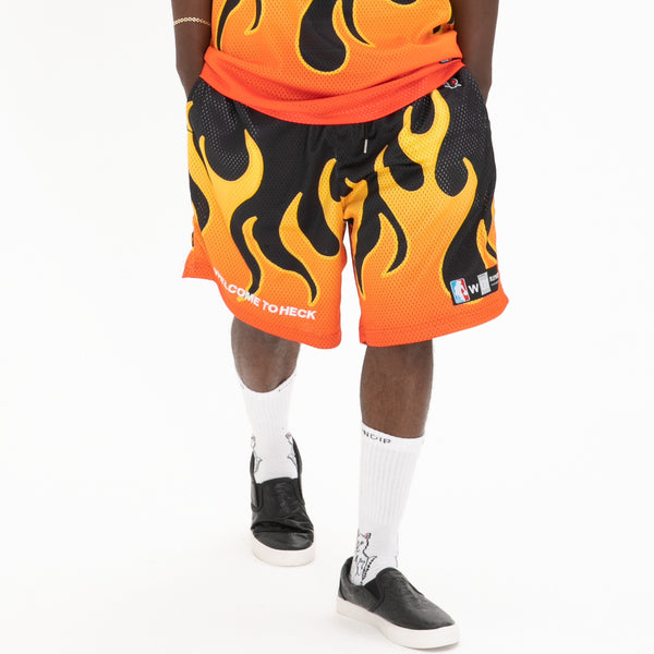 ウェア RIPNDIP BASKETBALL SHORTS We Come In Peace Basketball Shorts (Black) – RIPNDIP