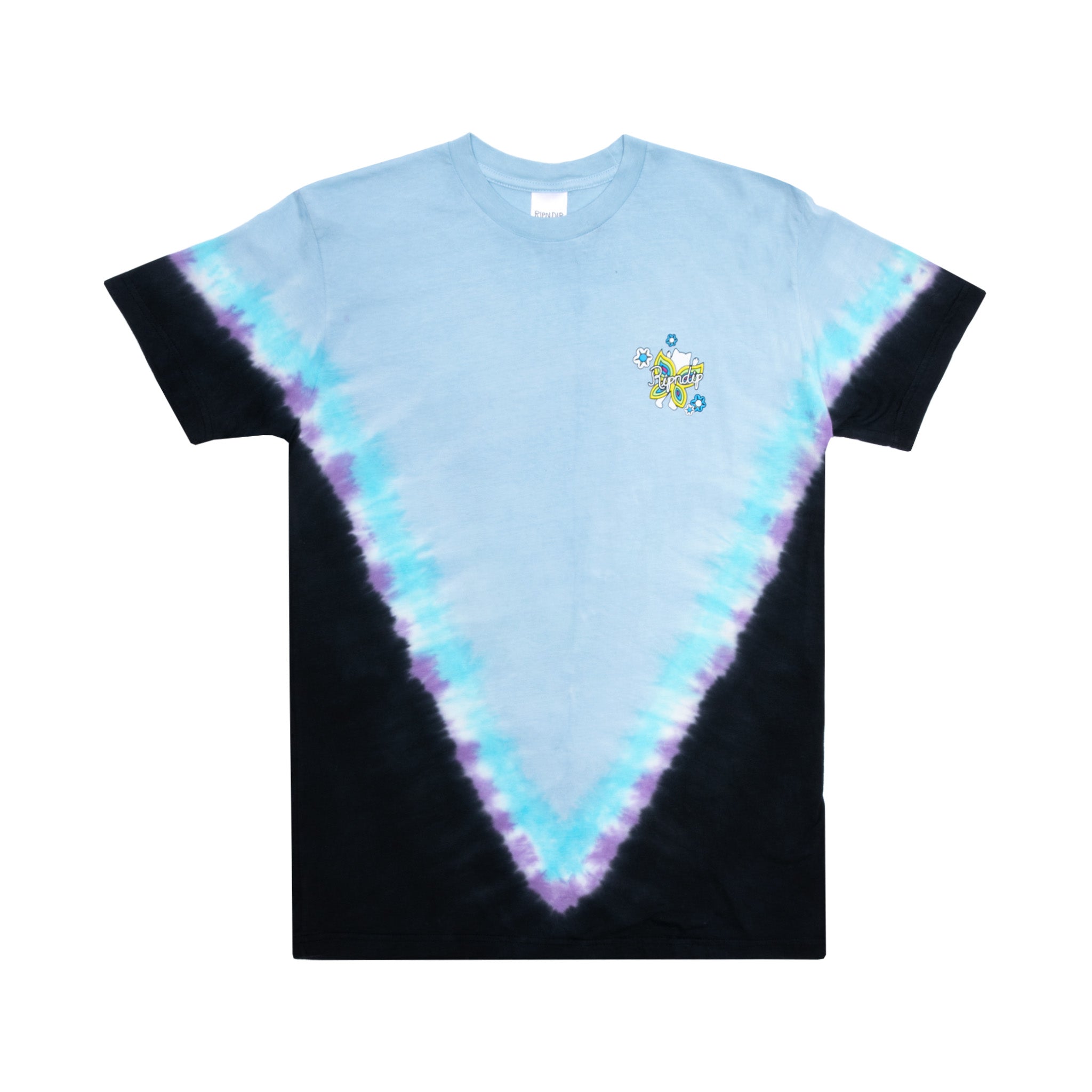 RipNDip Promised Land Tee (Purple/Blue V Dye)